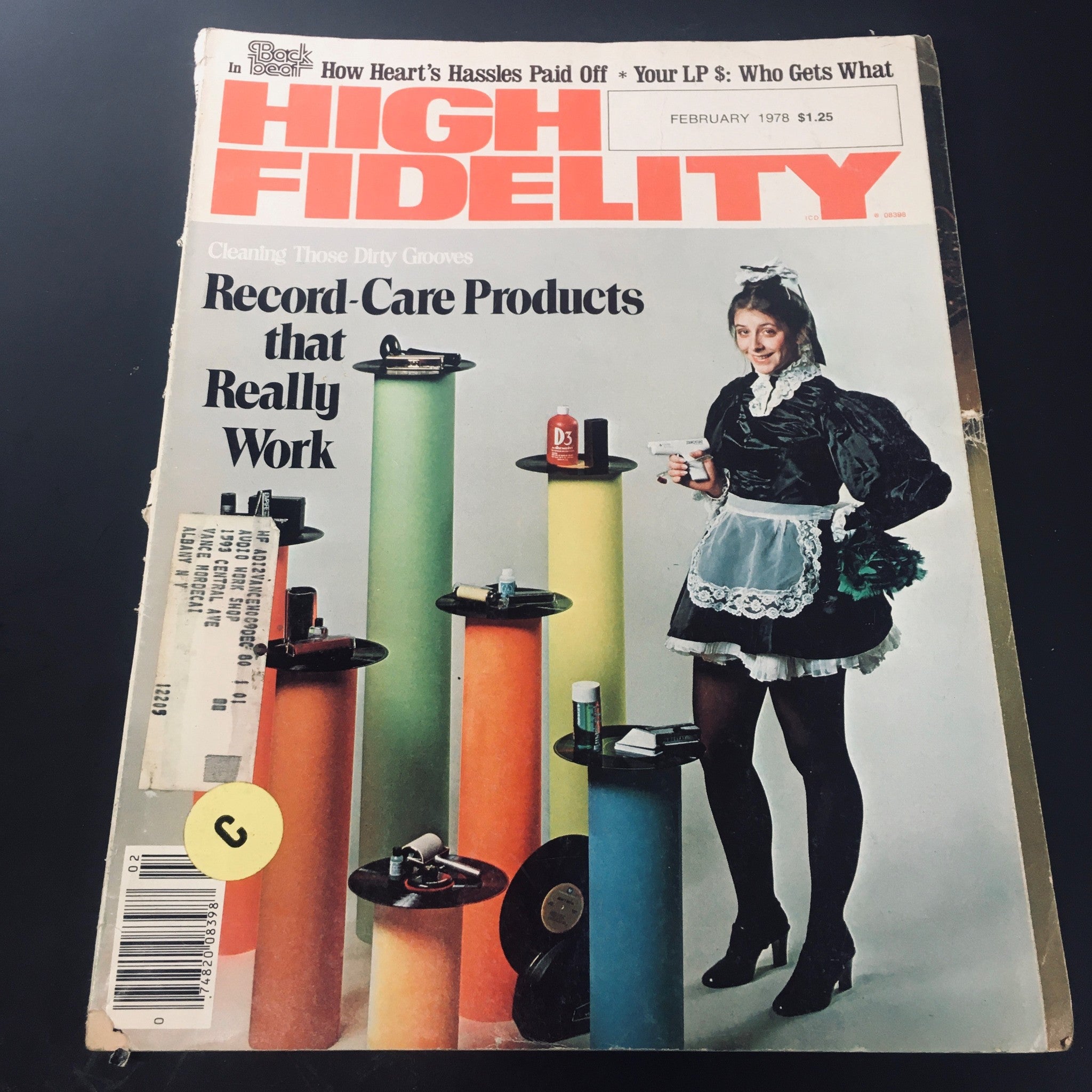 VTG High Fidelity Magazine February 1978 - How Heart's Hassle Paid Off