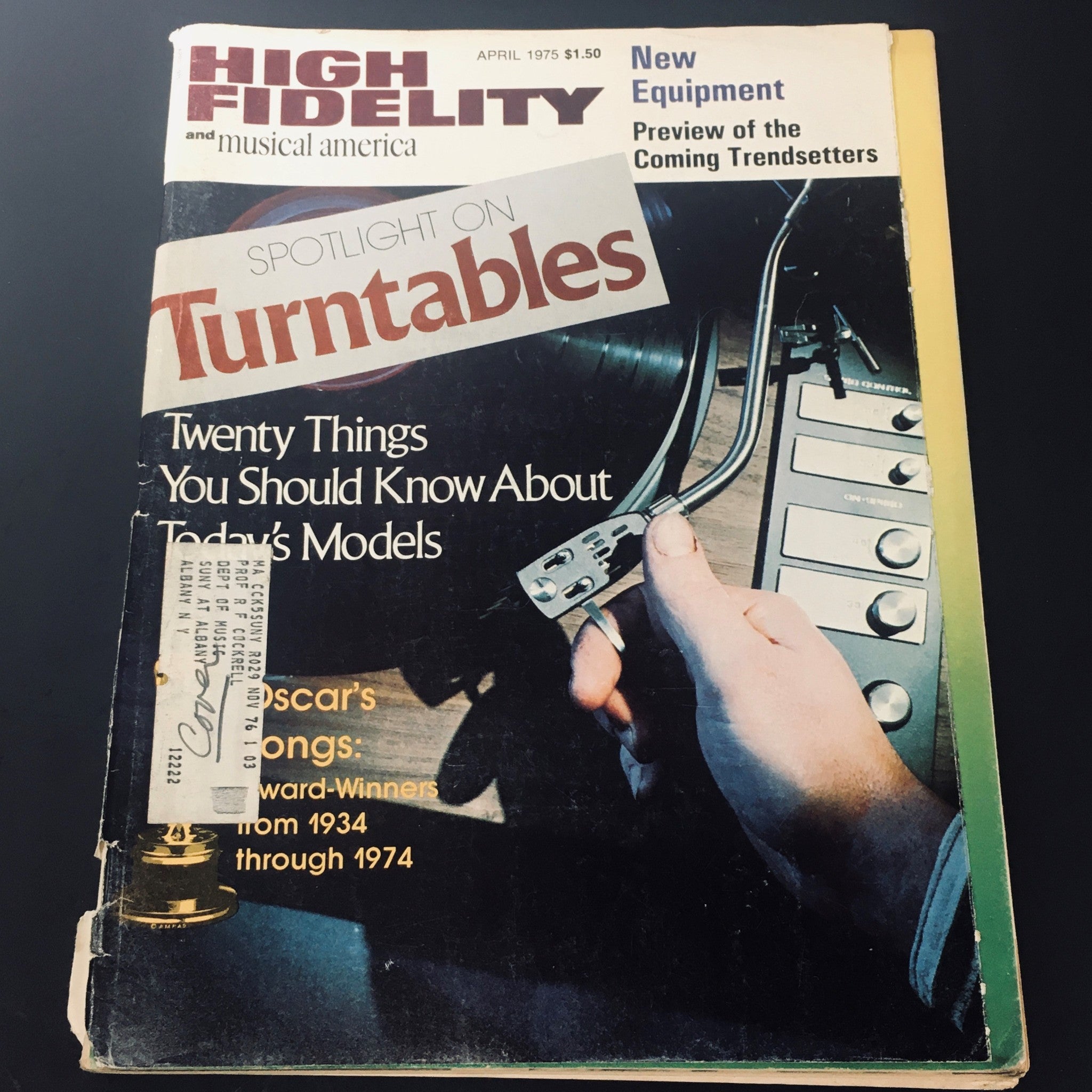 VTG High Fidelity Magazine April 1975 - Preview of the Coming Trendsetters