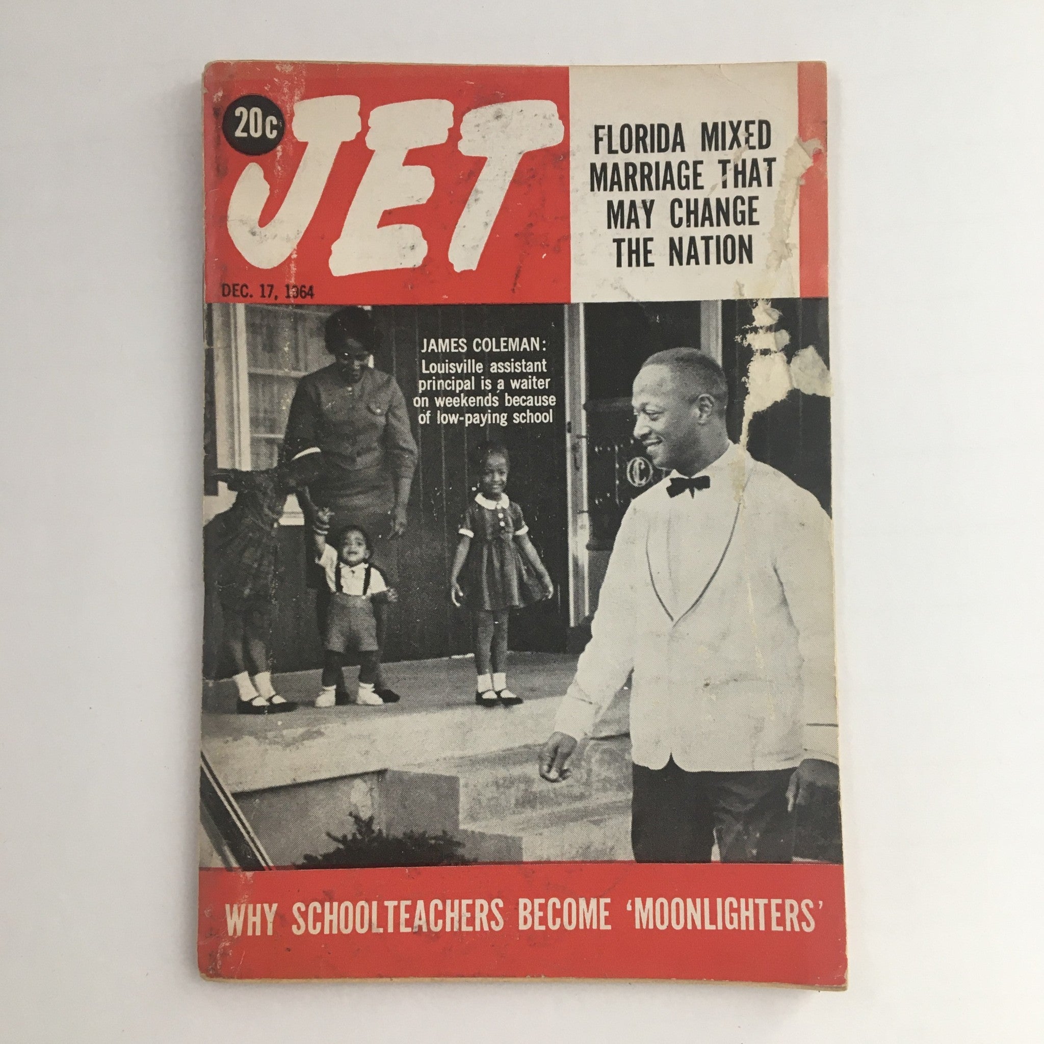 Jet Magazine December 17 1964 Schoolteacher James Coleman No Label