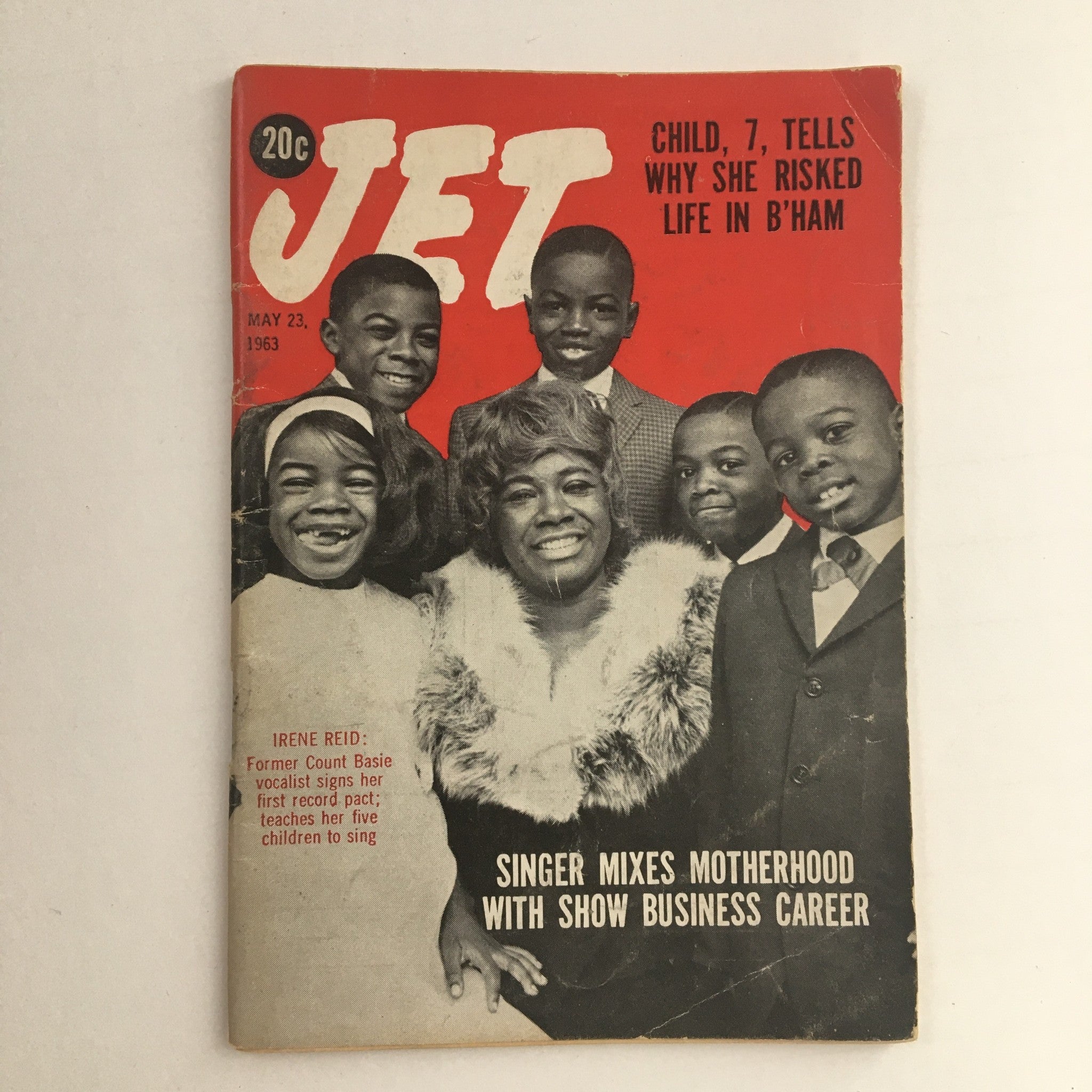 Jet Magazine May 23 1963 Former Count Baise Vocalist Irene Reid No Label