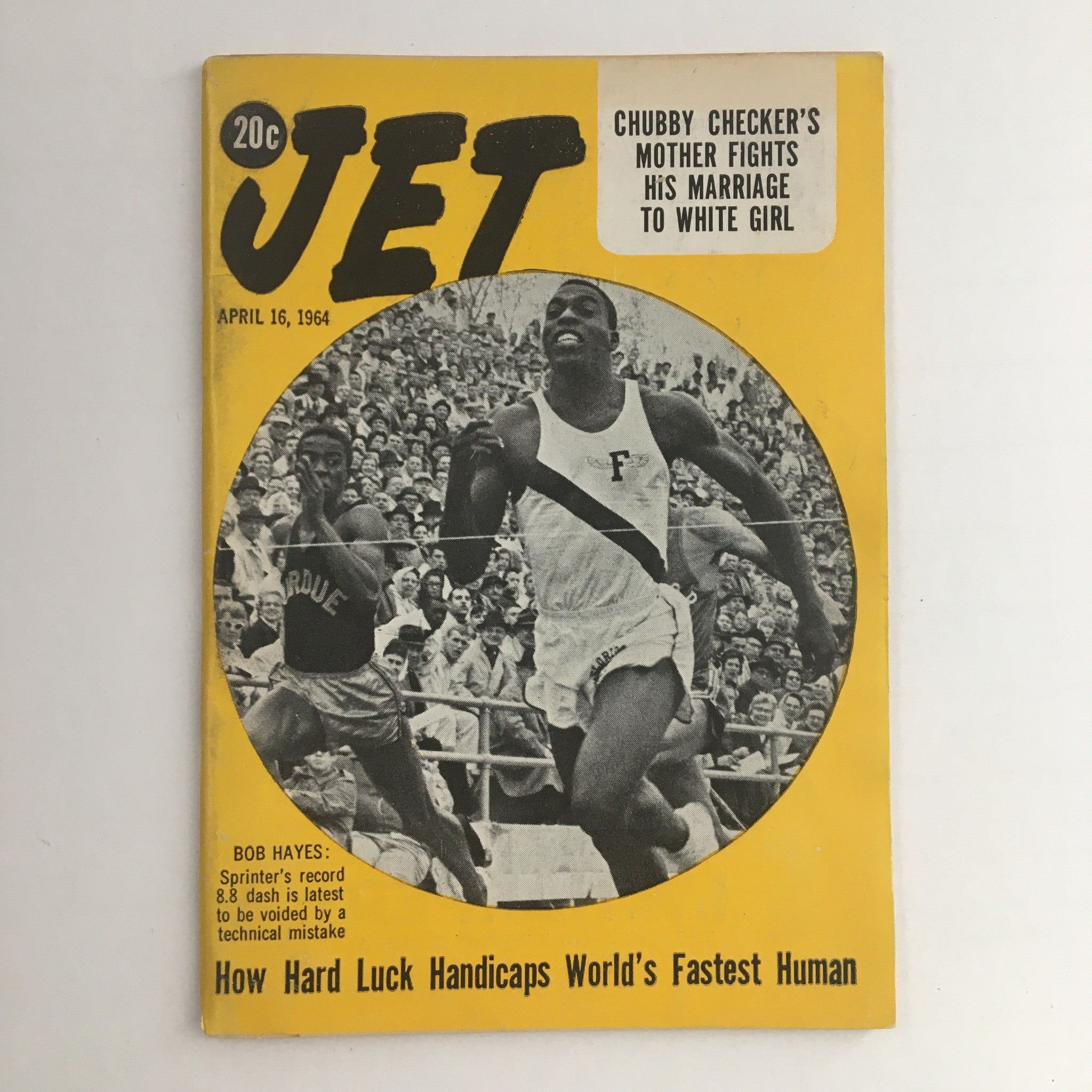 Jet Magazine April 16 1964 World's Fastest Human Bob Hayes No Label