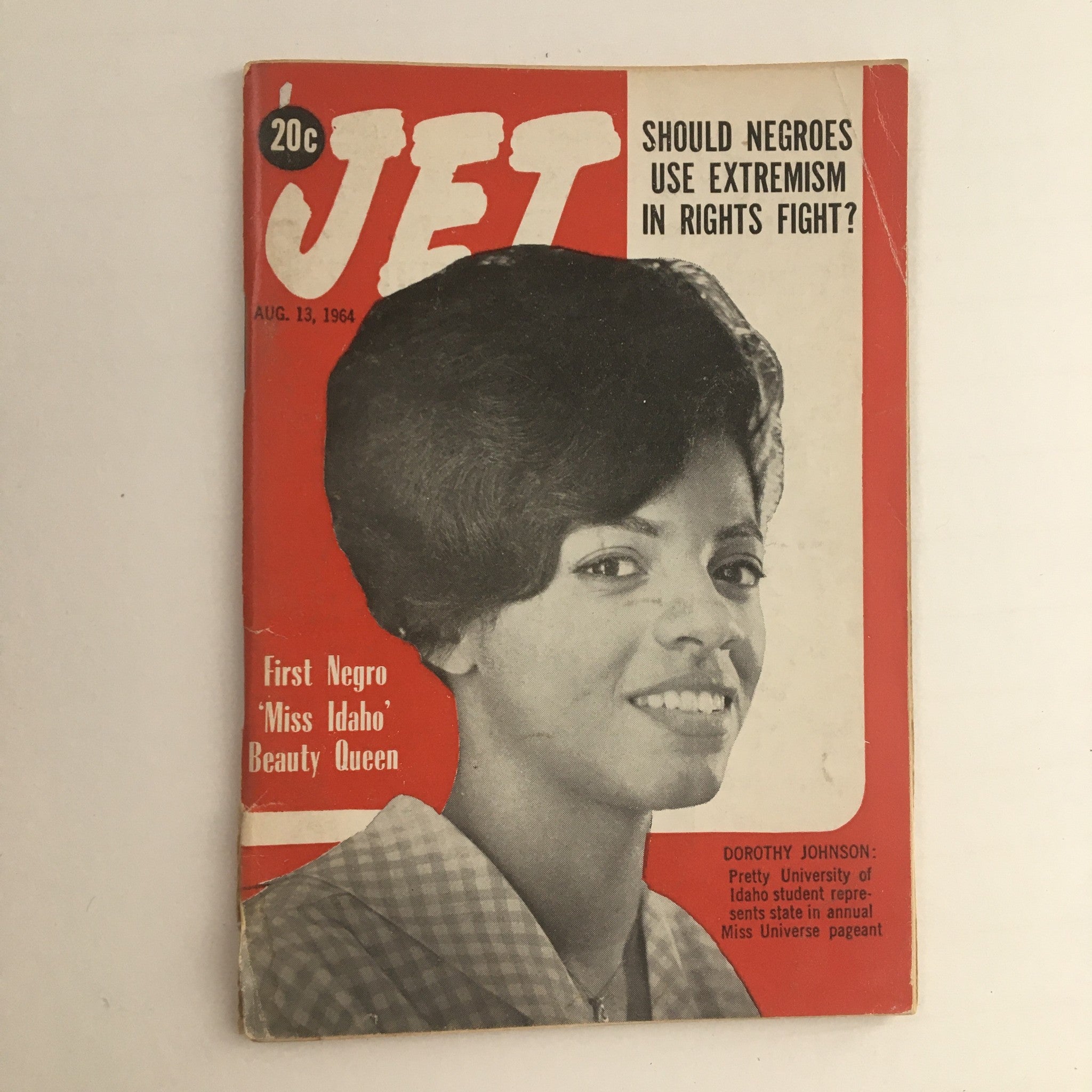 Jet Magazine August 13 1964 First Negro Miss Idaho Dorothy Johnson No Label