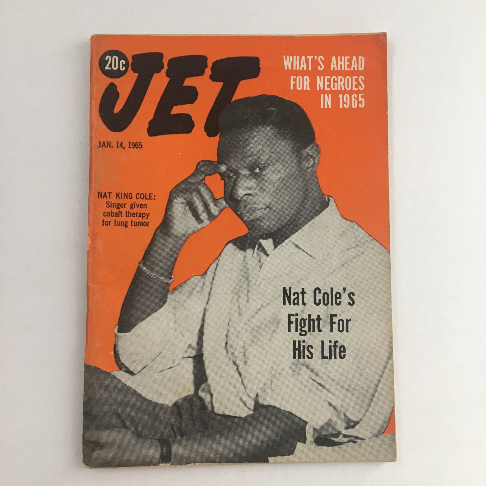 Jet Magazine January 14 1965 Singer Nat King Cole Fight For His Life No Label