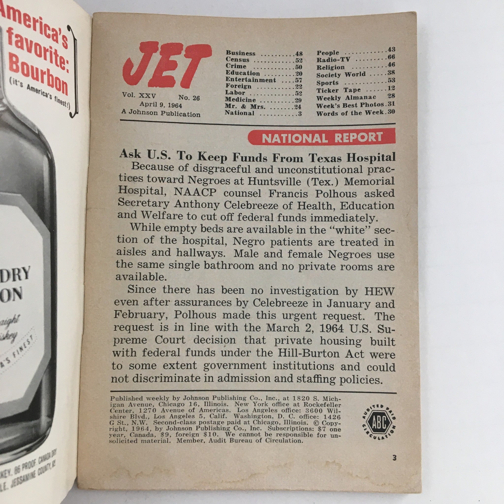 Jet Magazine April 1964 - Poitier