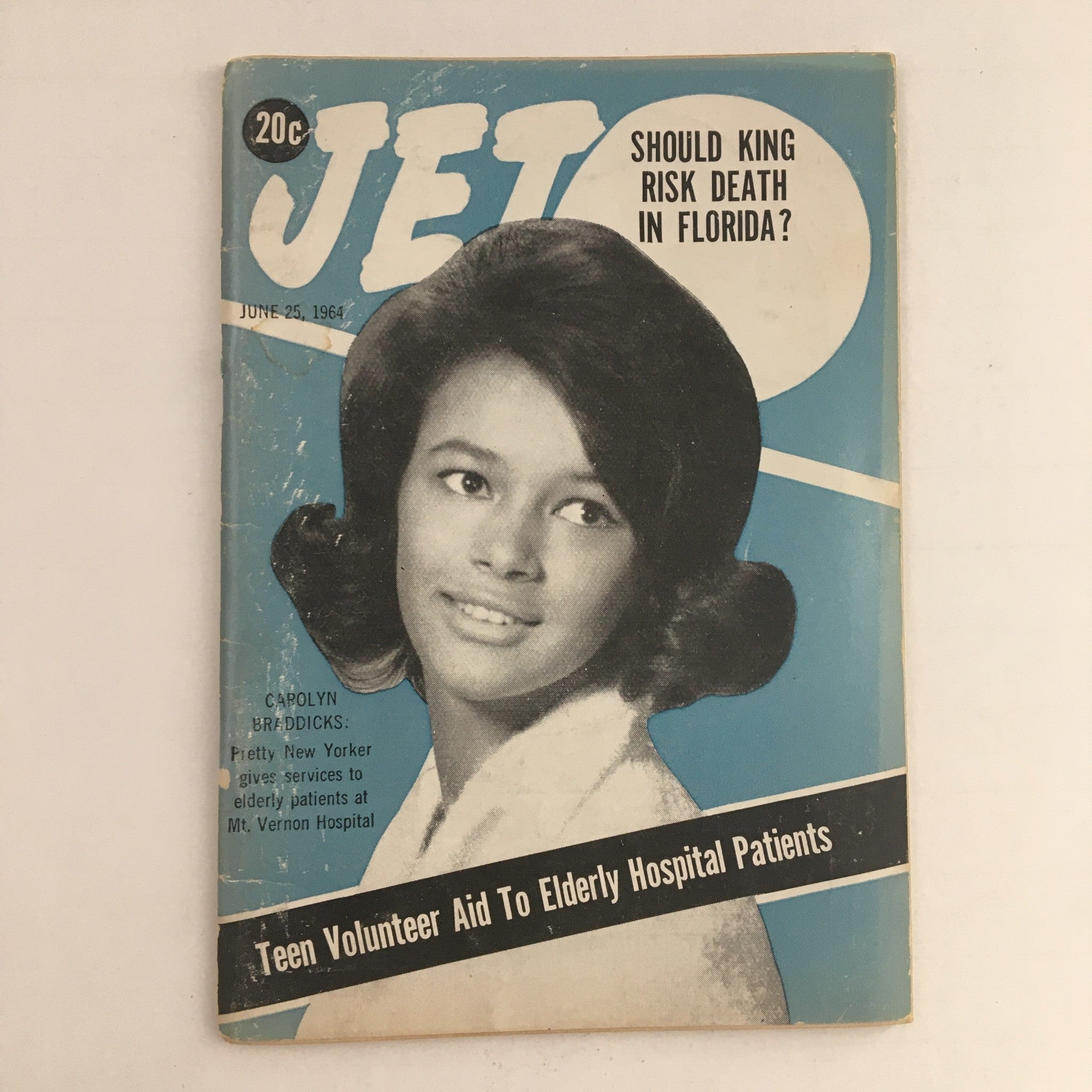 Jet Magazine June 25 1964 Teen Volunteer Aid Carolyn Braddicks No Label