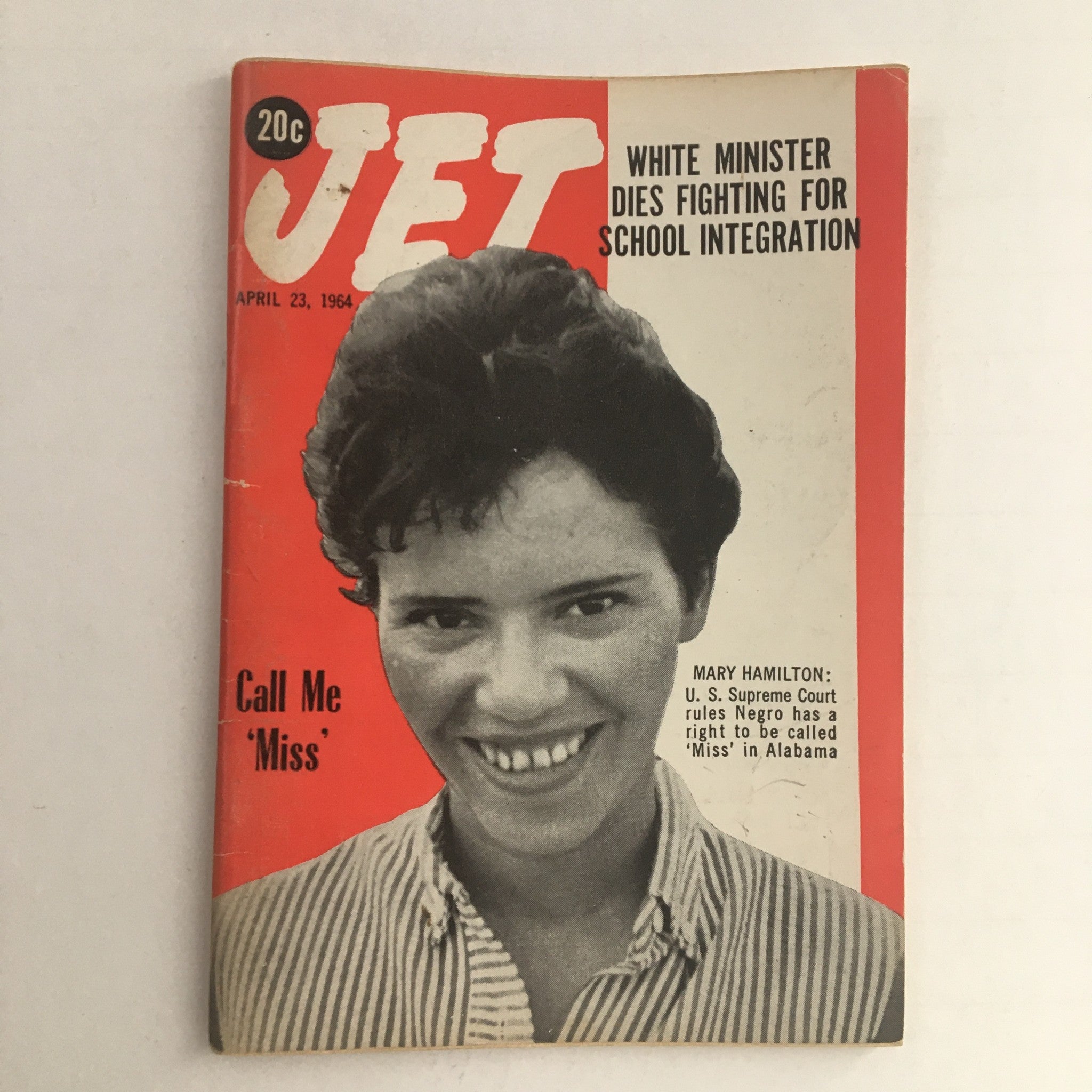 Jet Magazine April 23 1964 U.S. Supreme Court Rules Mary Hamilton No Label