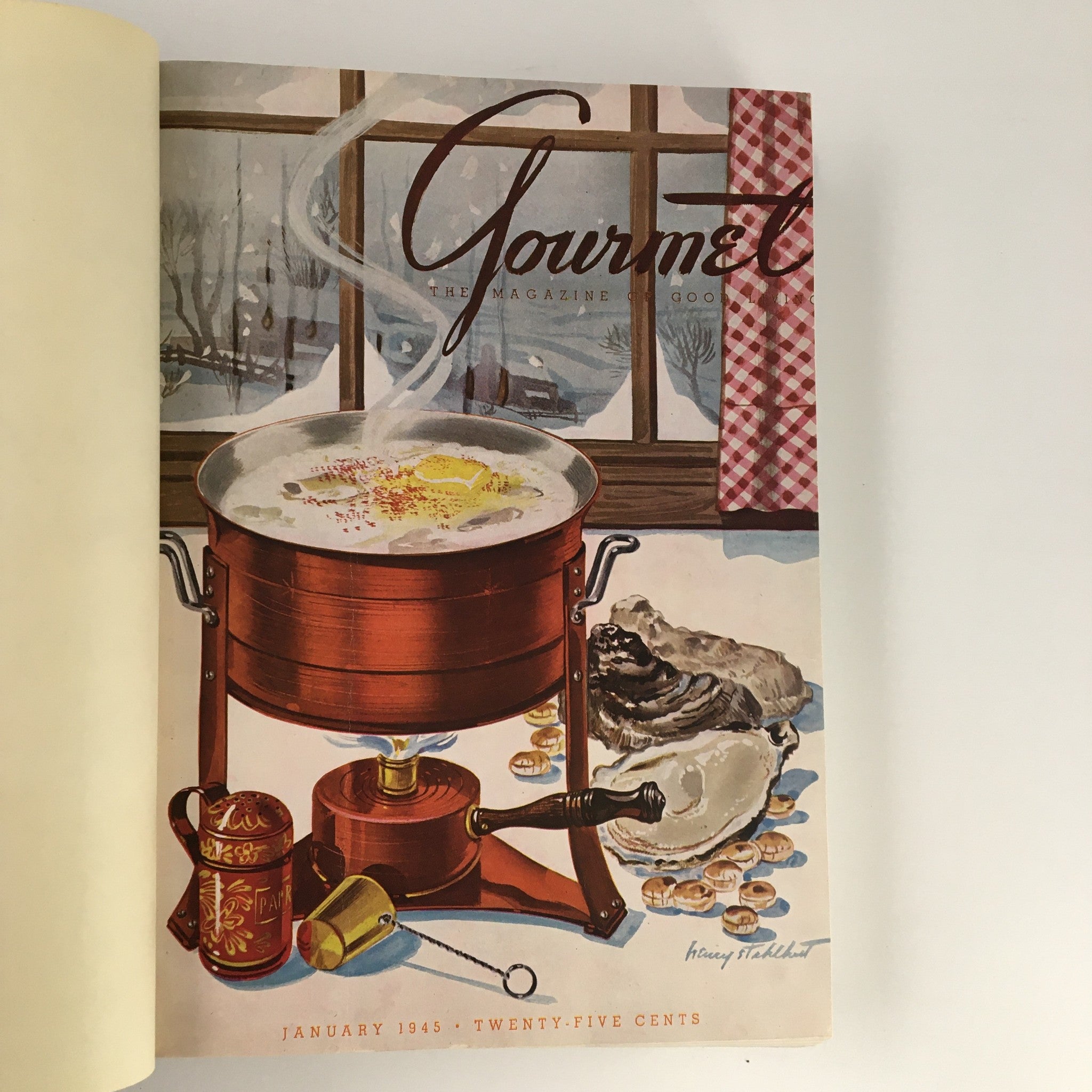 Gourmet The Magazine of Good Living Vol 5 January to December 1945 No Label