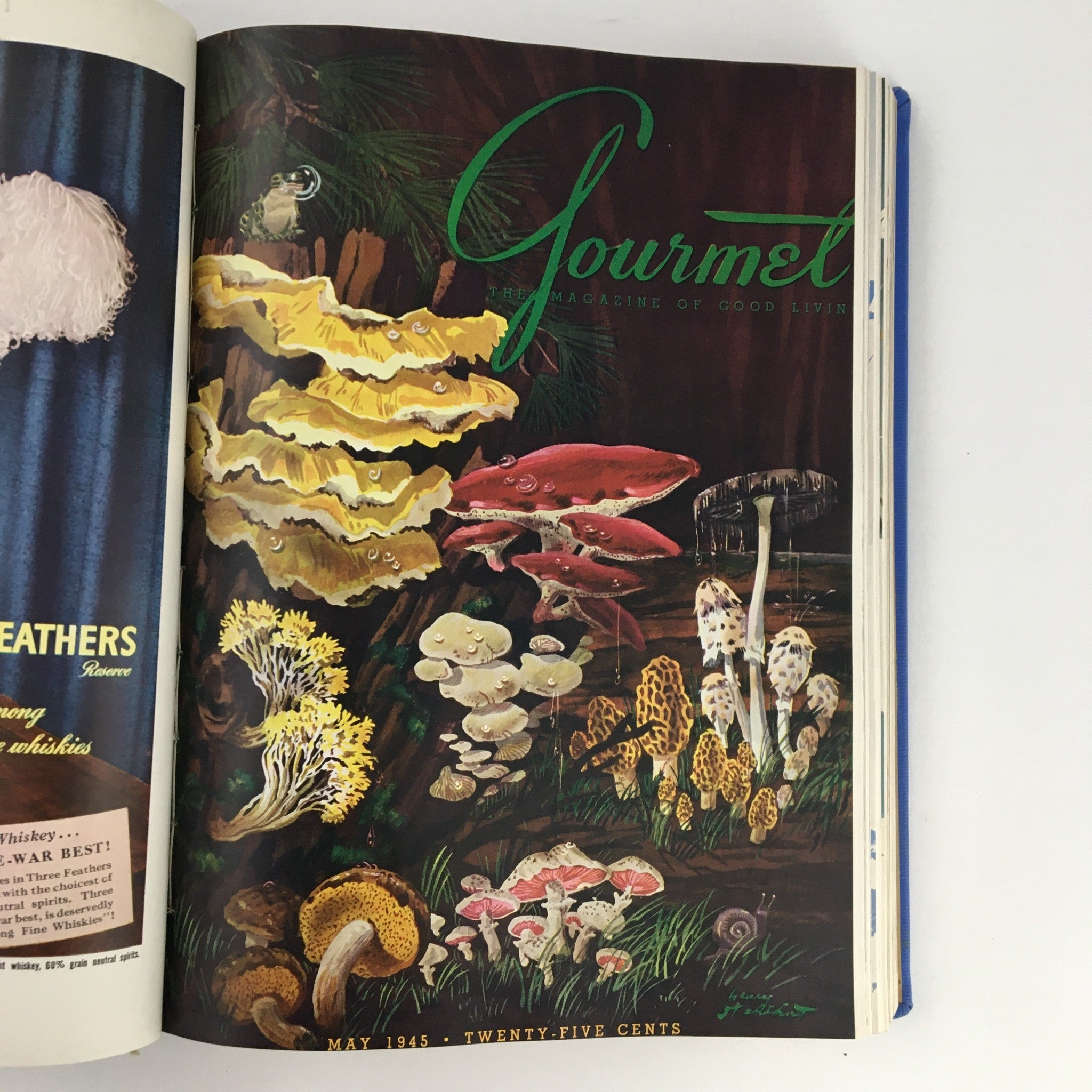 Gourmet The Magazine of Good Living Vol 5 January to December 1945 No Label