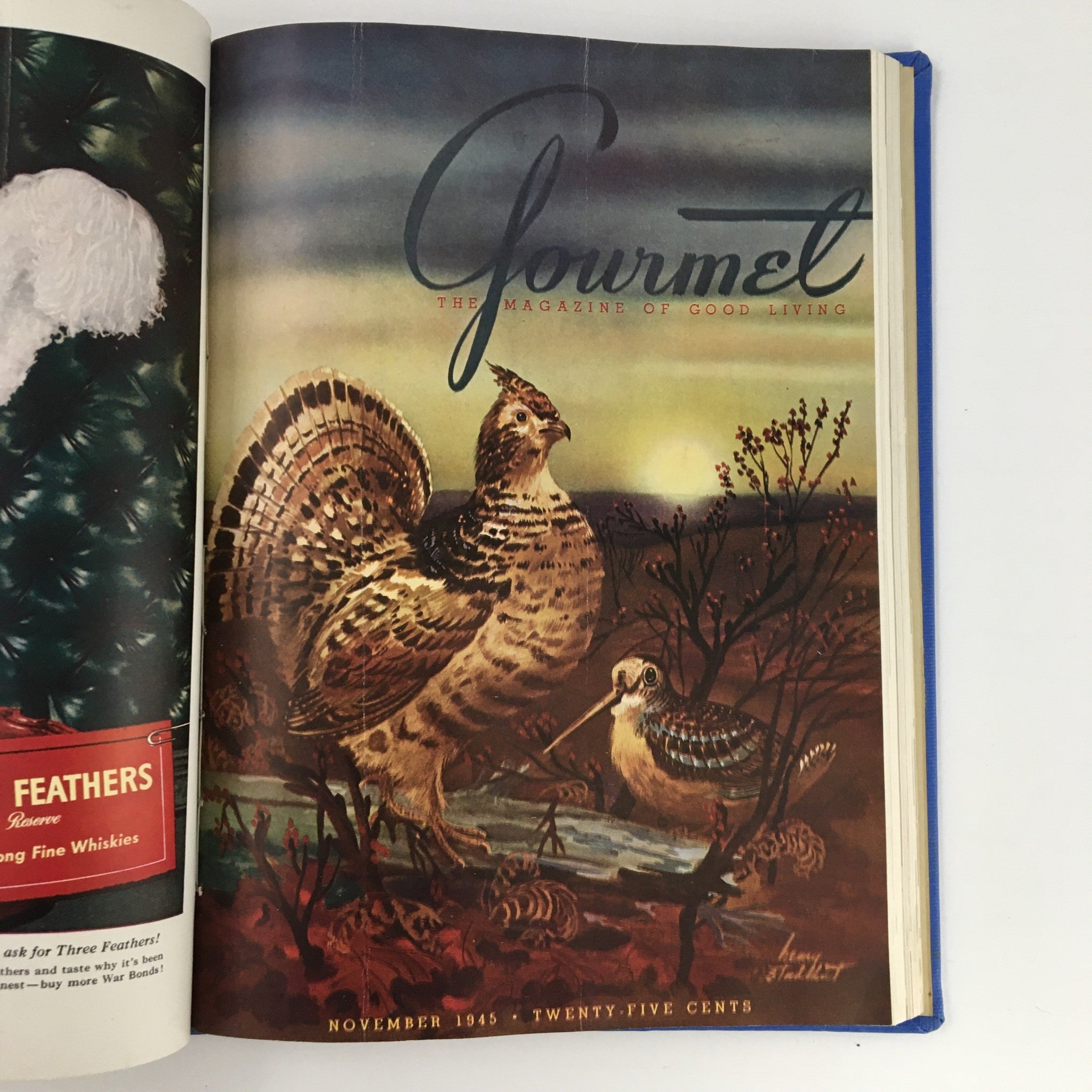 Gourmet The Magazine of Good Living Vol 5 January to December 1945 No Label