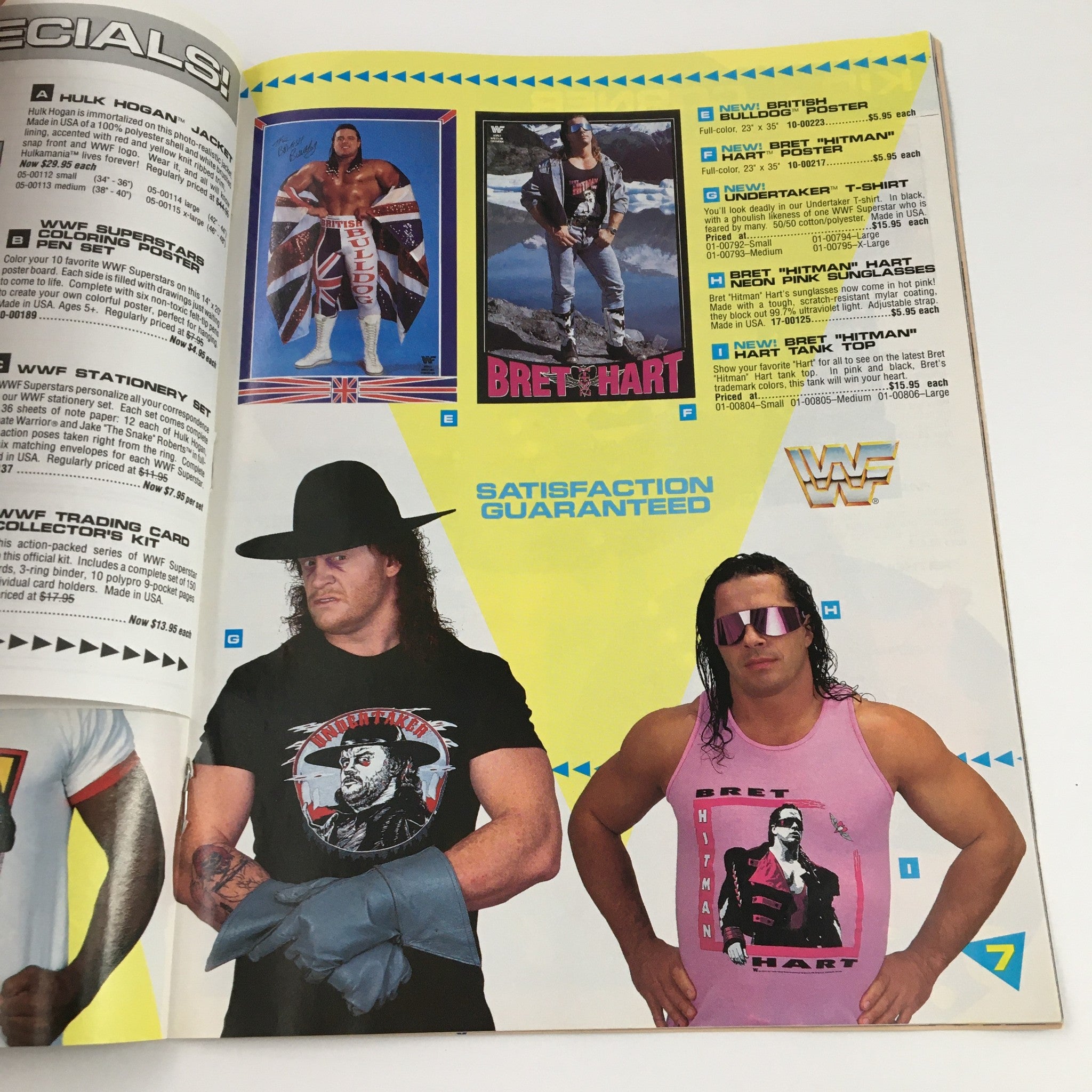 WWF Magazine April 1992 Hulk Hogan, The Undertaker & Miss Elizabeth No Label