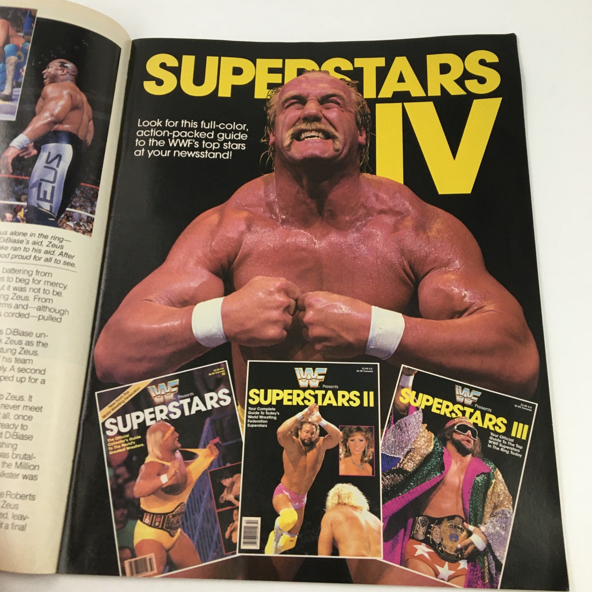 WWF Magazine December 1989 Rowdy Roddy Piper & Hulk Hogan Mania No Label