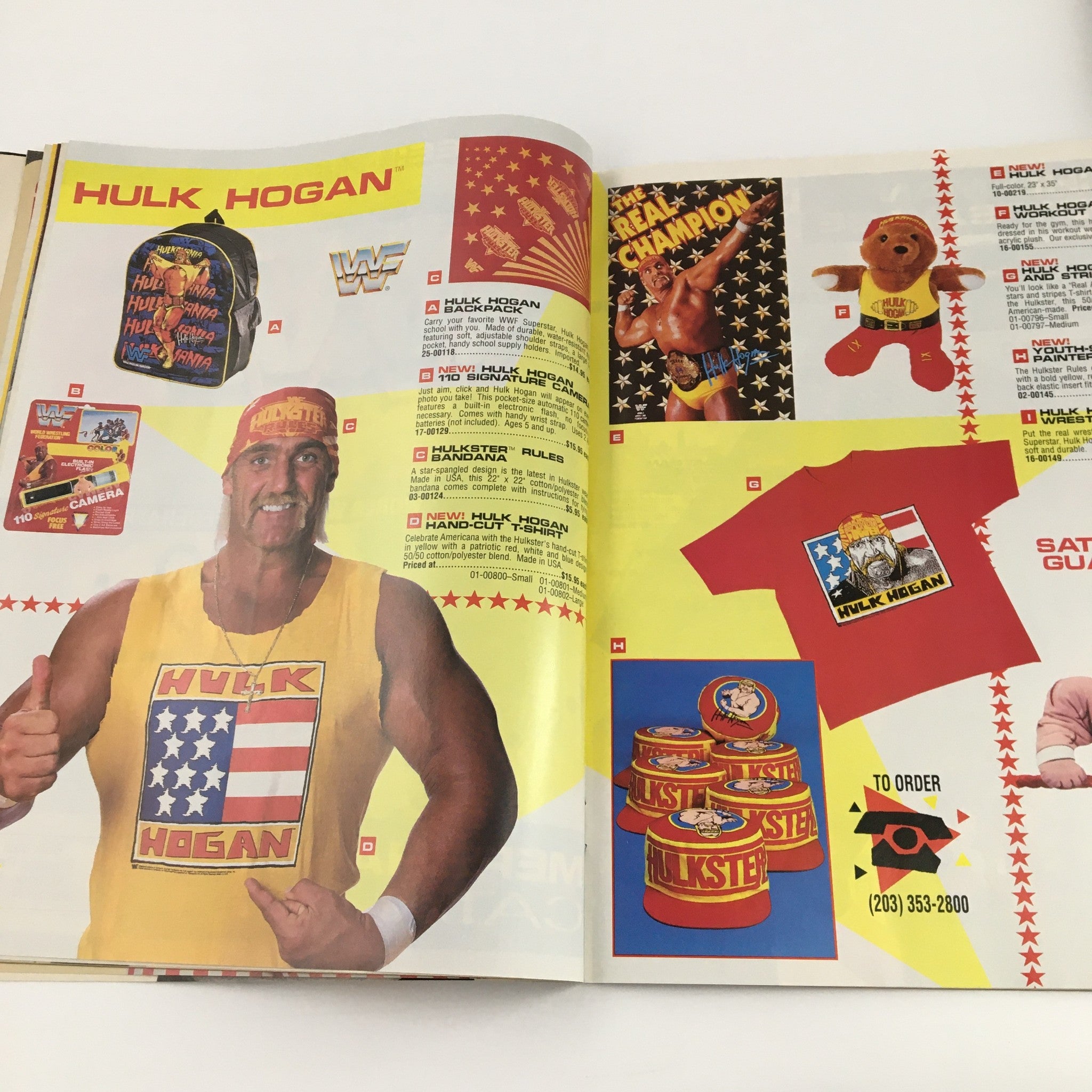 WWF Magazine May 1992 Miss Elizabeth, Tatankta & Hulk Hogan Merchandise No Label