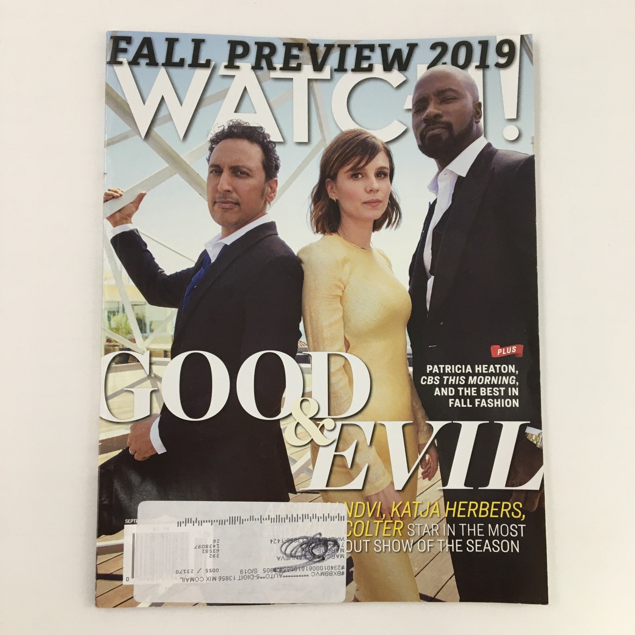 Watch Magazine September 2019 Aasif Mandvi, Katja Herbers and Mike Colter