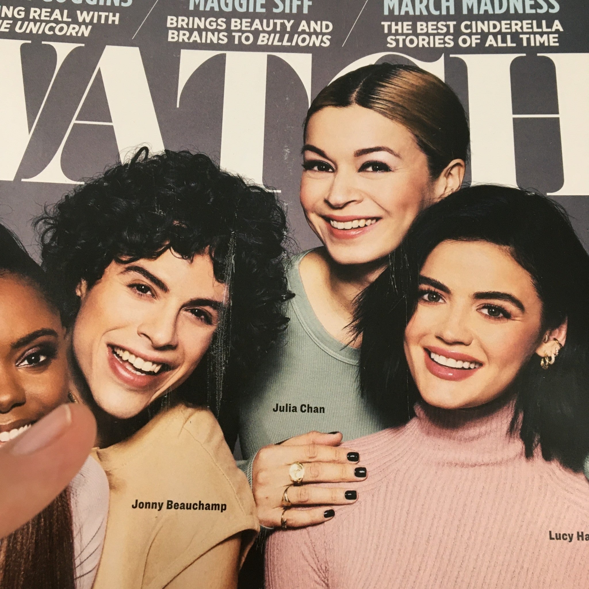 Watch Magazine March 2020 Lucy Hale Ashleigh Murray Jonny Beauchamp & Julia Chan