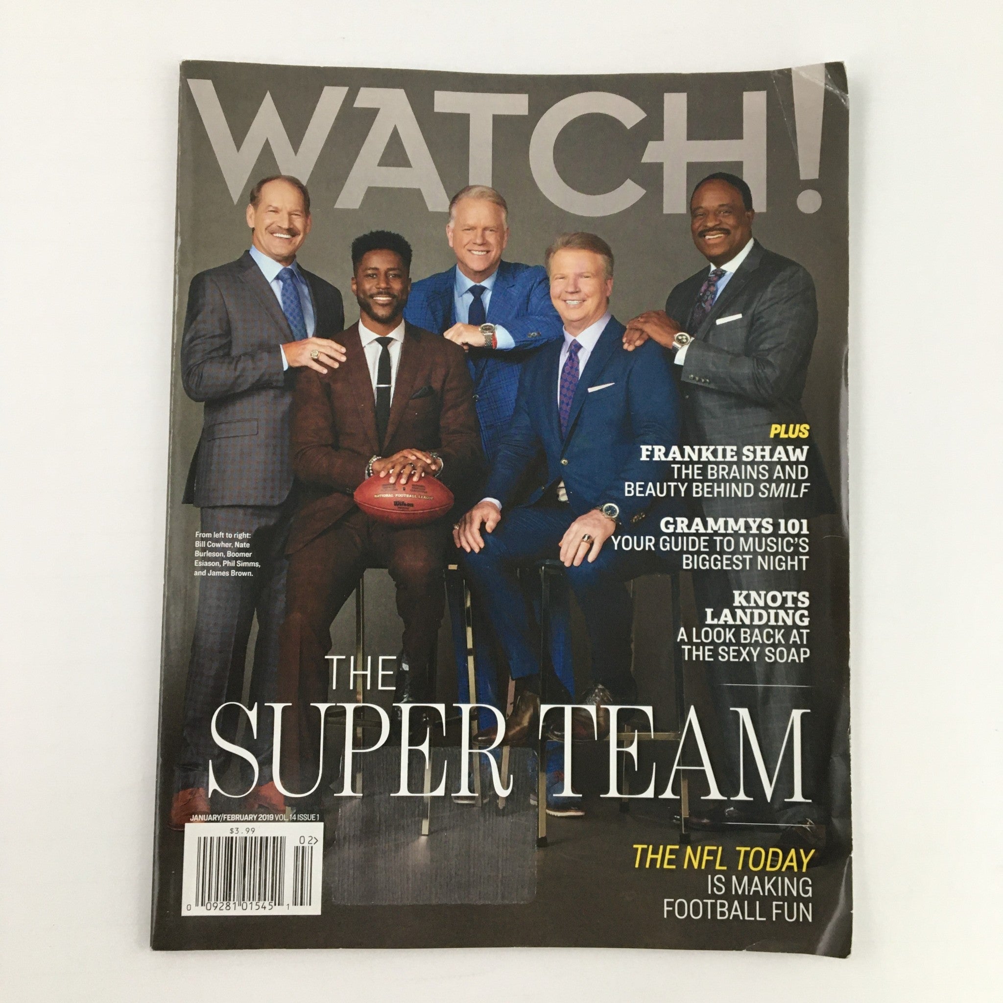 Watch Magazine January 2019 Bill Cowher, Nate Burleson and Boomer Esiason