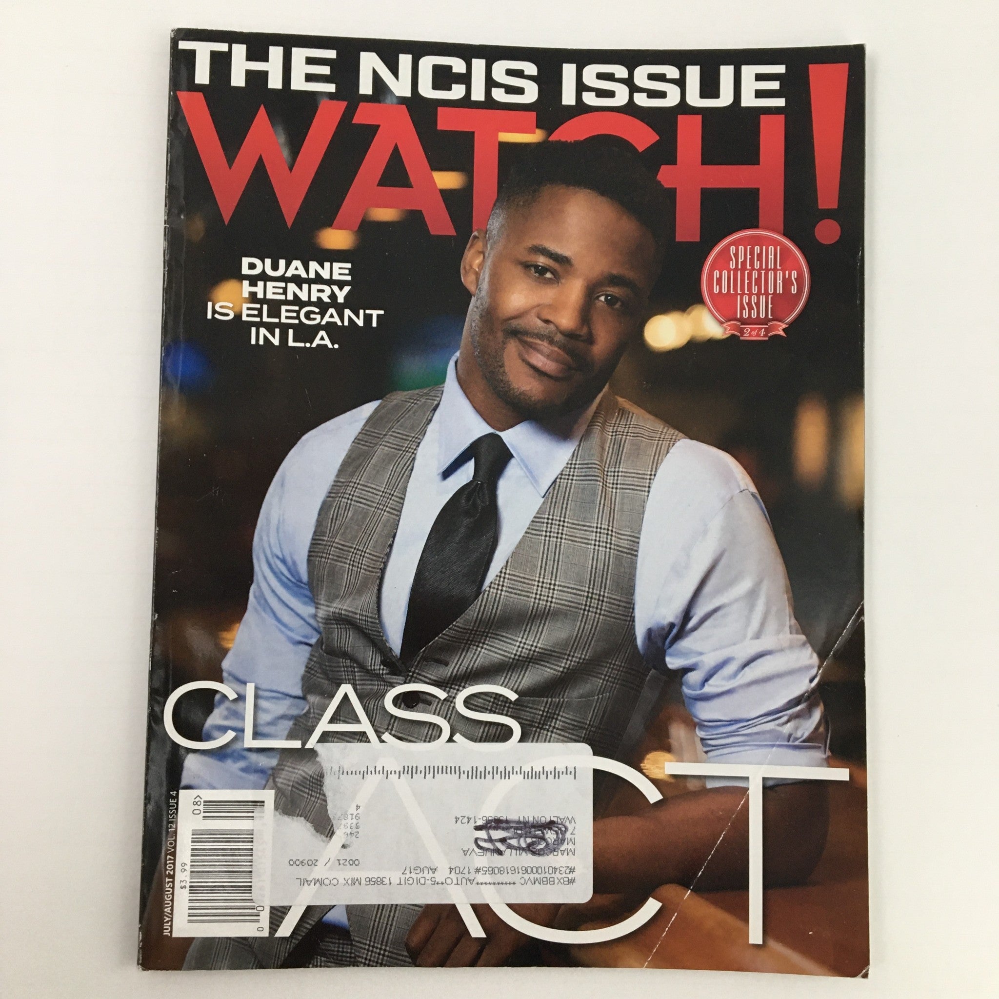 Watch Magazine July 2017 The NCIS Issue Present Duane Henry is Elegant in L.A.