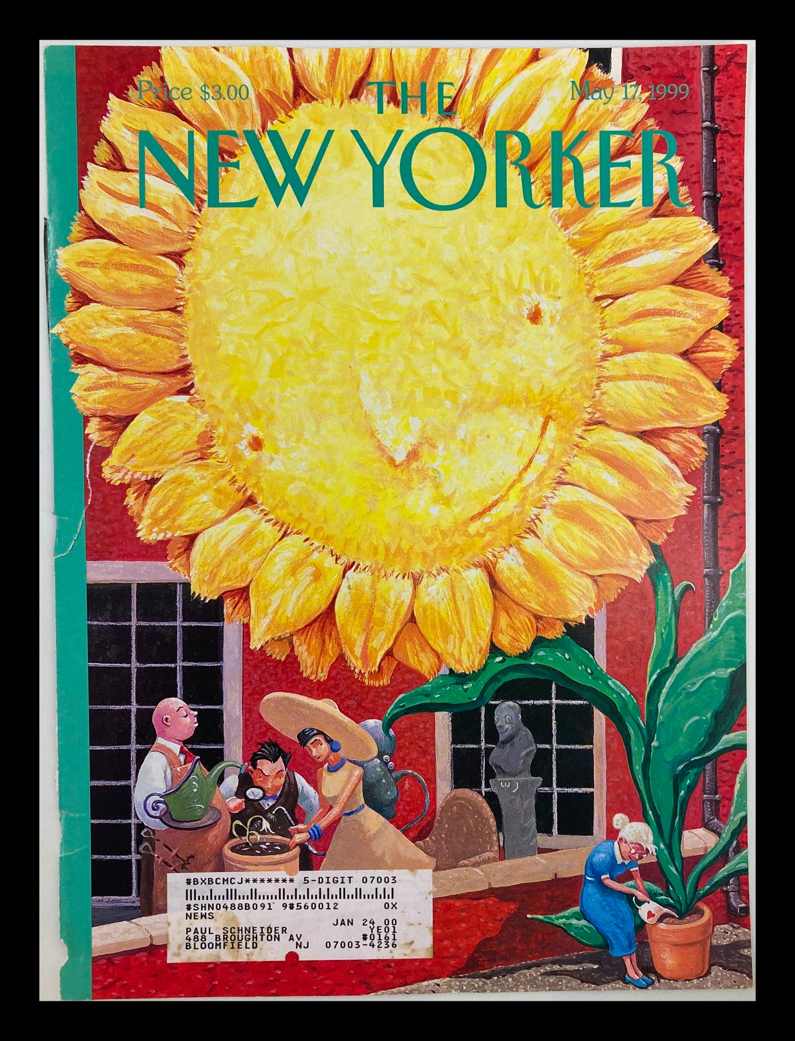 COVER ONLY The New Yorker May 17 1999 Reap What You Sew by William Joyce