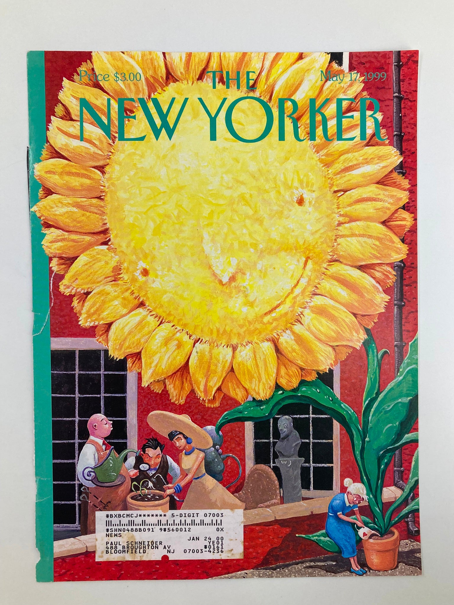 COVER ONLY The New Yorker May 17 1999 Reap What You Sew by William Joyce