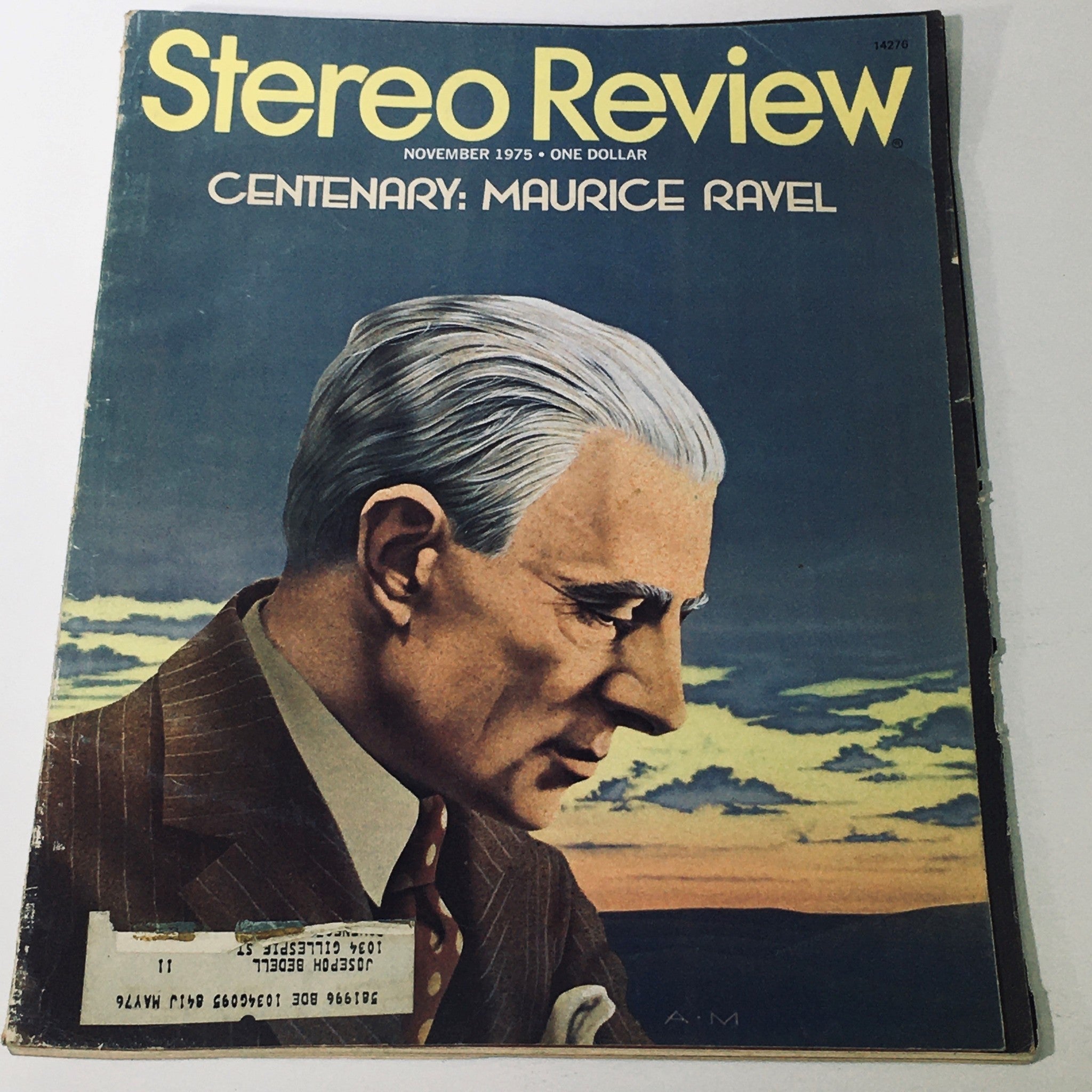 VTG Stereo Review Magazine November 1975 - Centenary Maurice Ravel