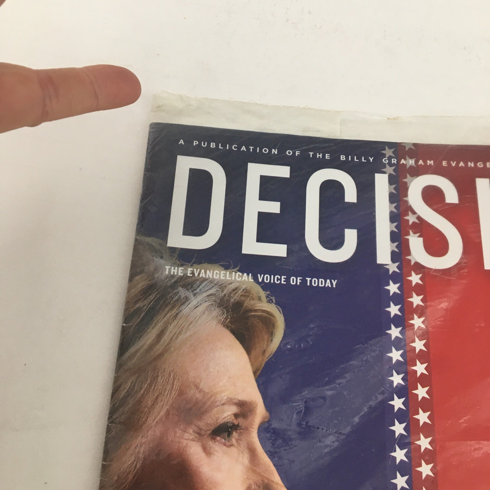 Decision Magazine September 2016 Hillary Clinton and Donald Trump VG