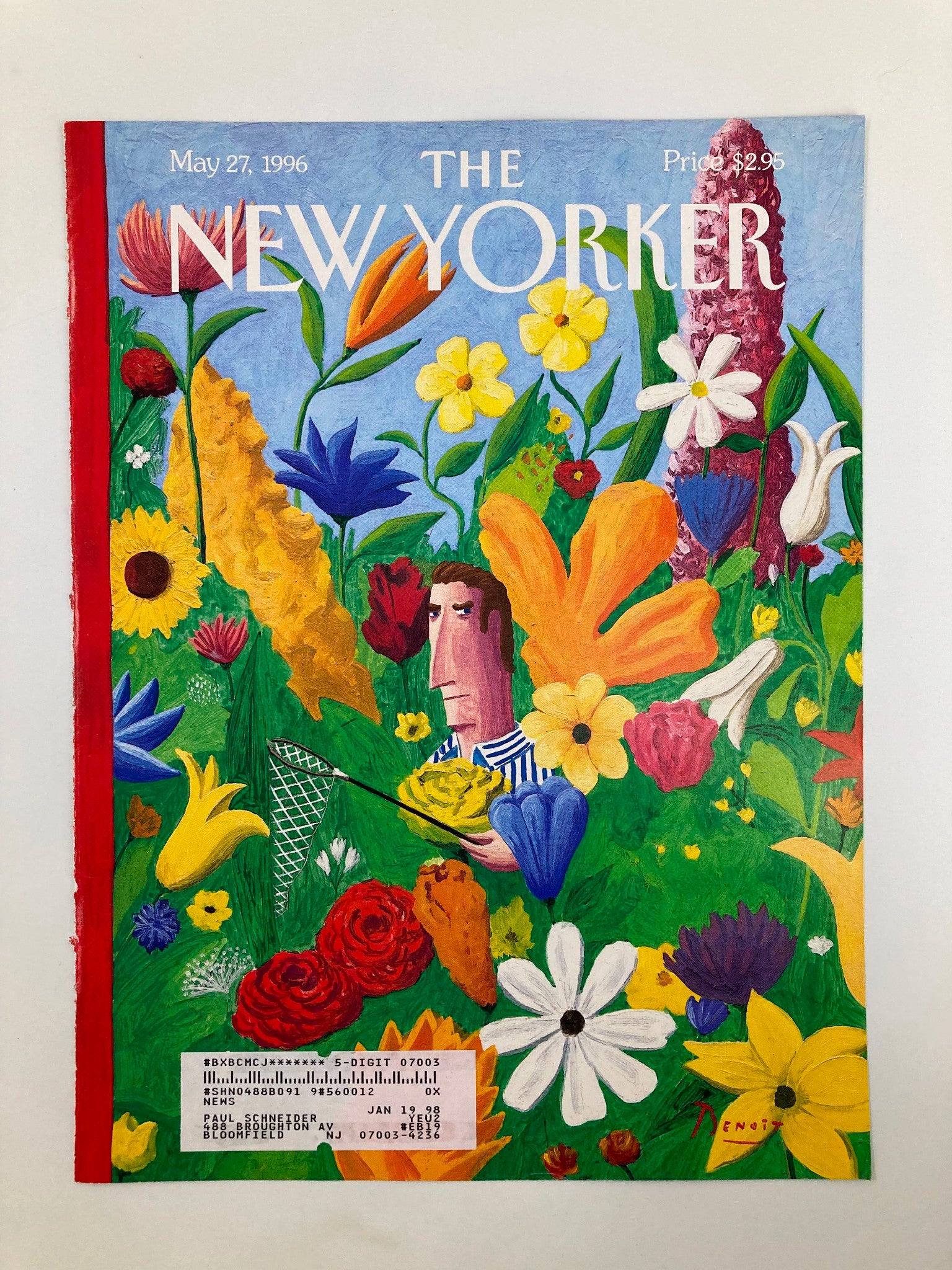 COVER ONLY The New Yorker May 27 1996 The Great Outdoors by Benoit van Innis