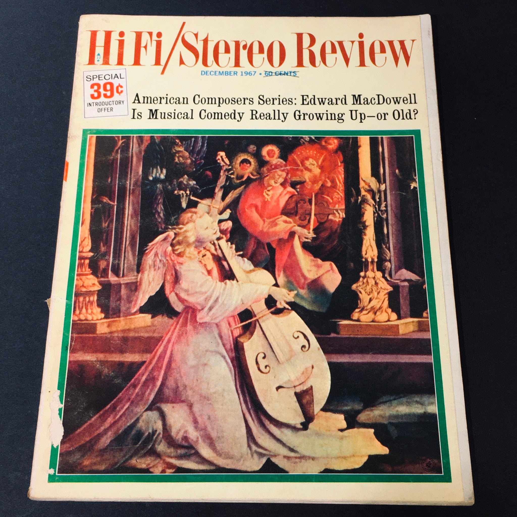 VTG HiFi Stereo Review Magazine December 1967 - Composer Edward MacDowell