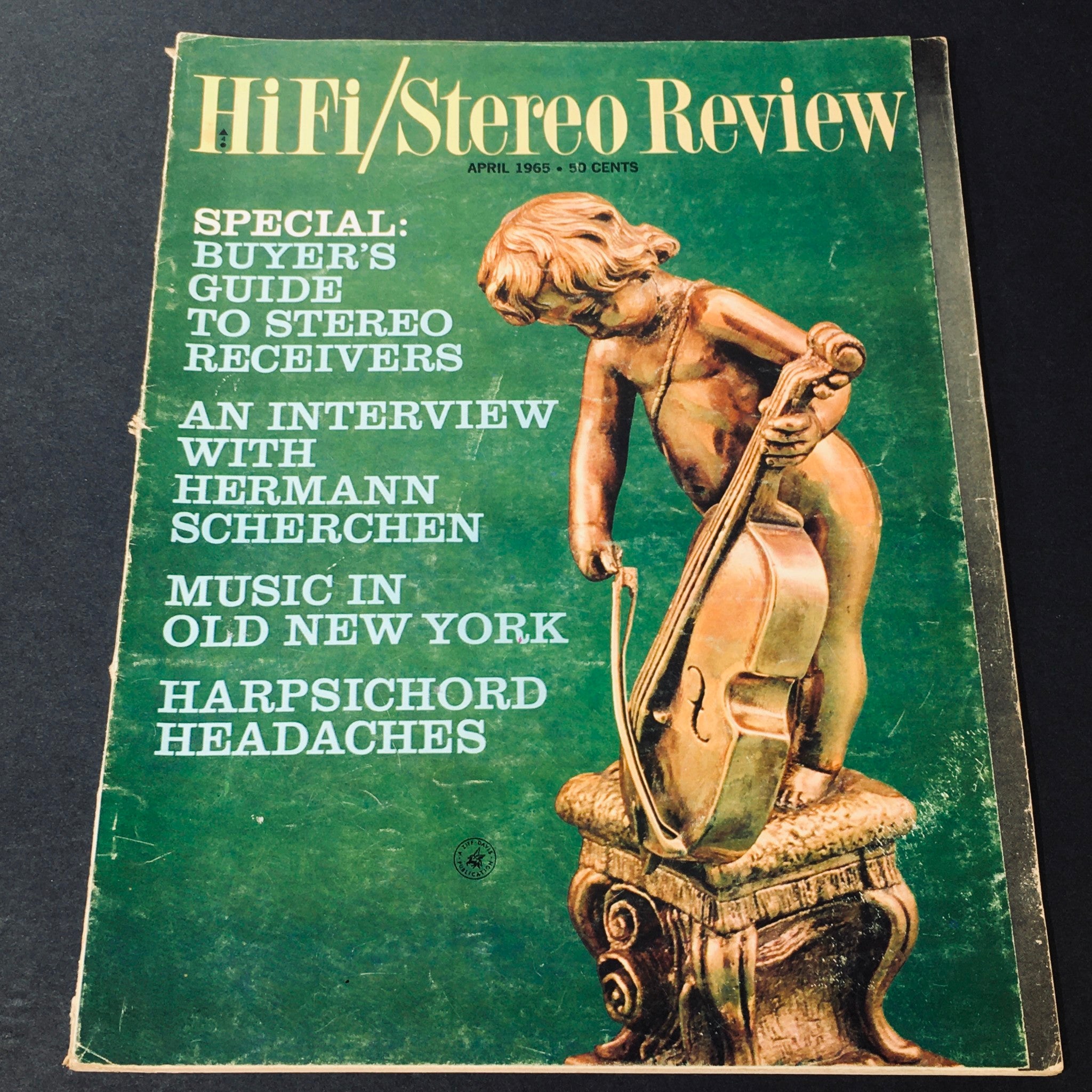 VTG HiFi Stereo Review Magazine April 1965 - Hermann Scherchen Interview