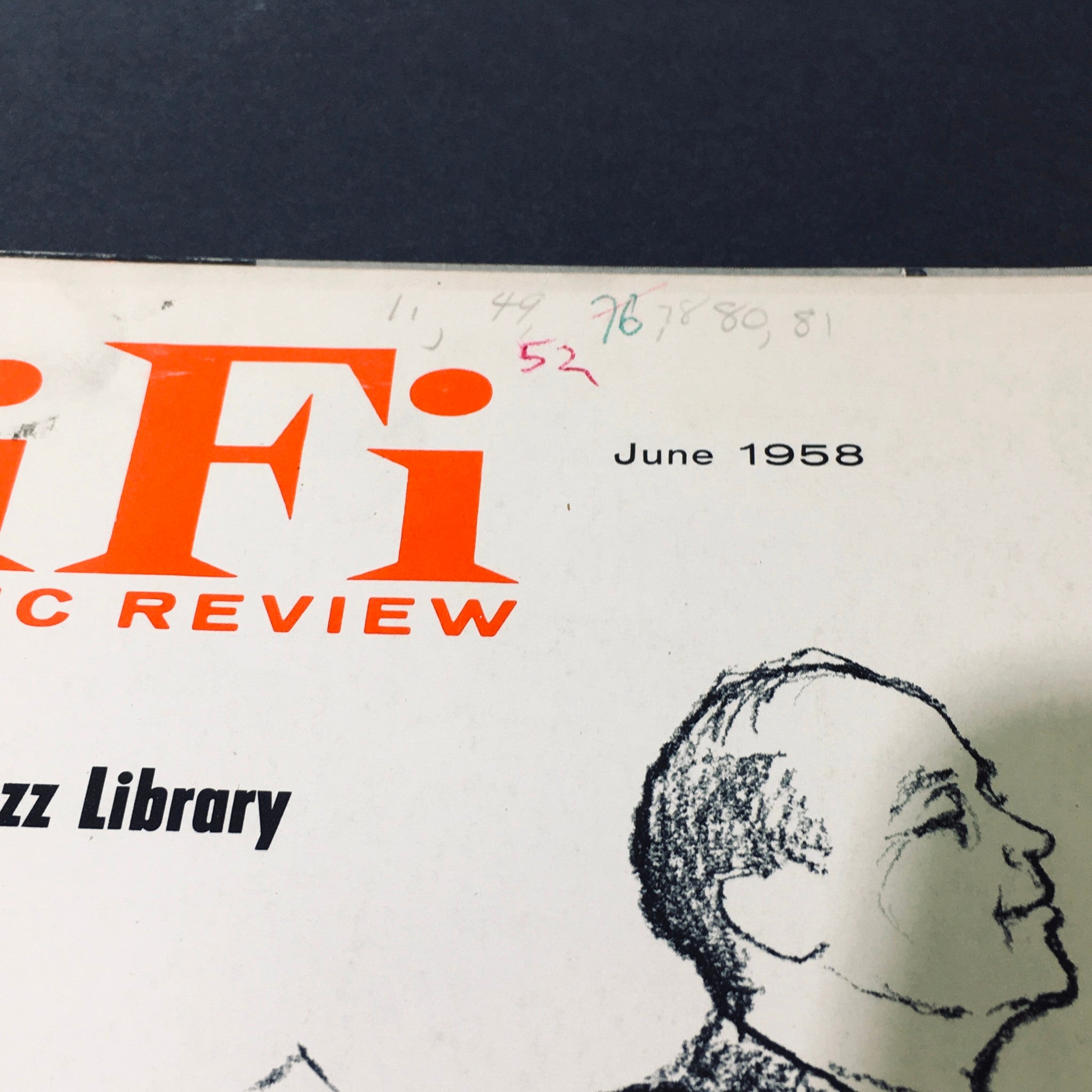 VTG HiFi & Music Review Magazine June 1958 - Carl Sandburg & Andre Kostelanetz