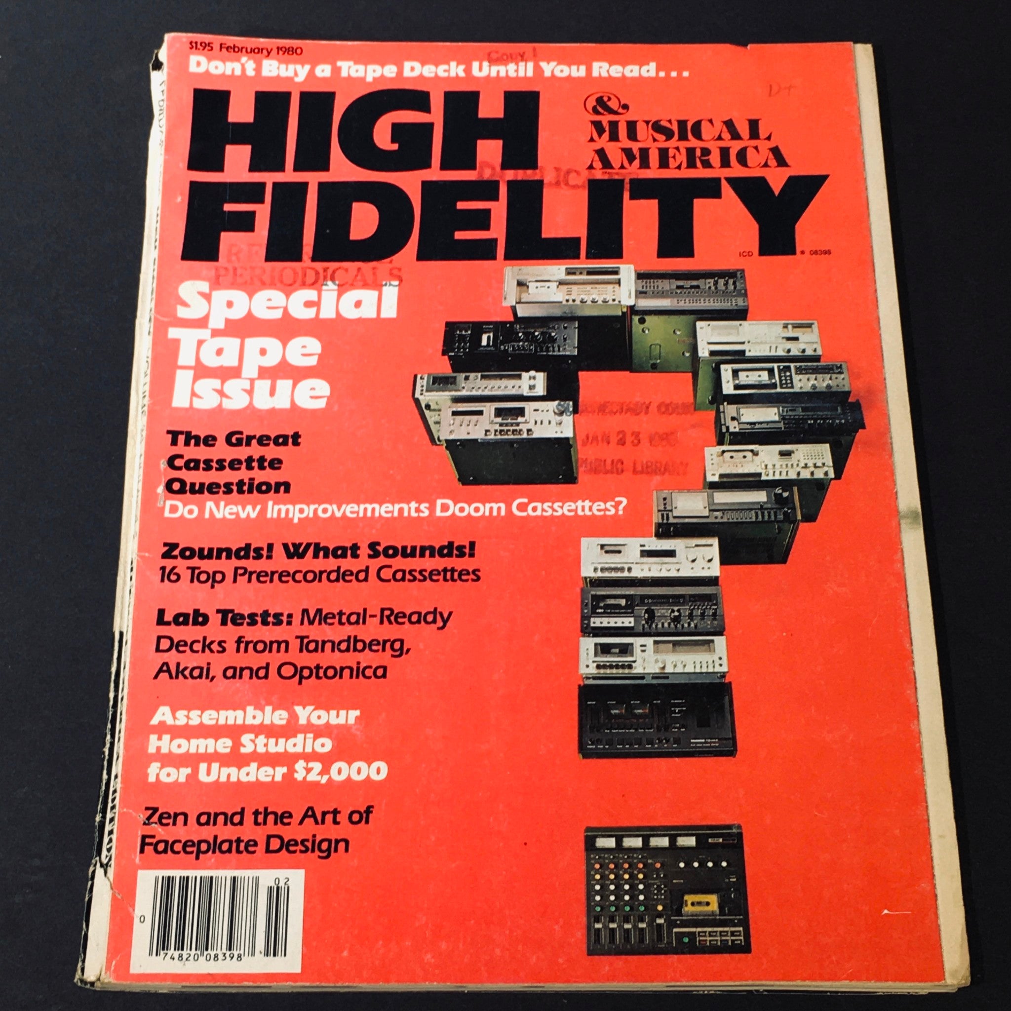 VTG High Fidelity Magazine February 1980 - Zen and the Art of Faceplate Design