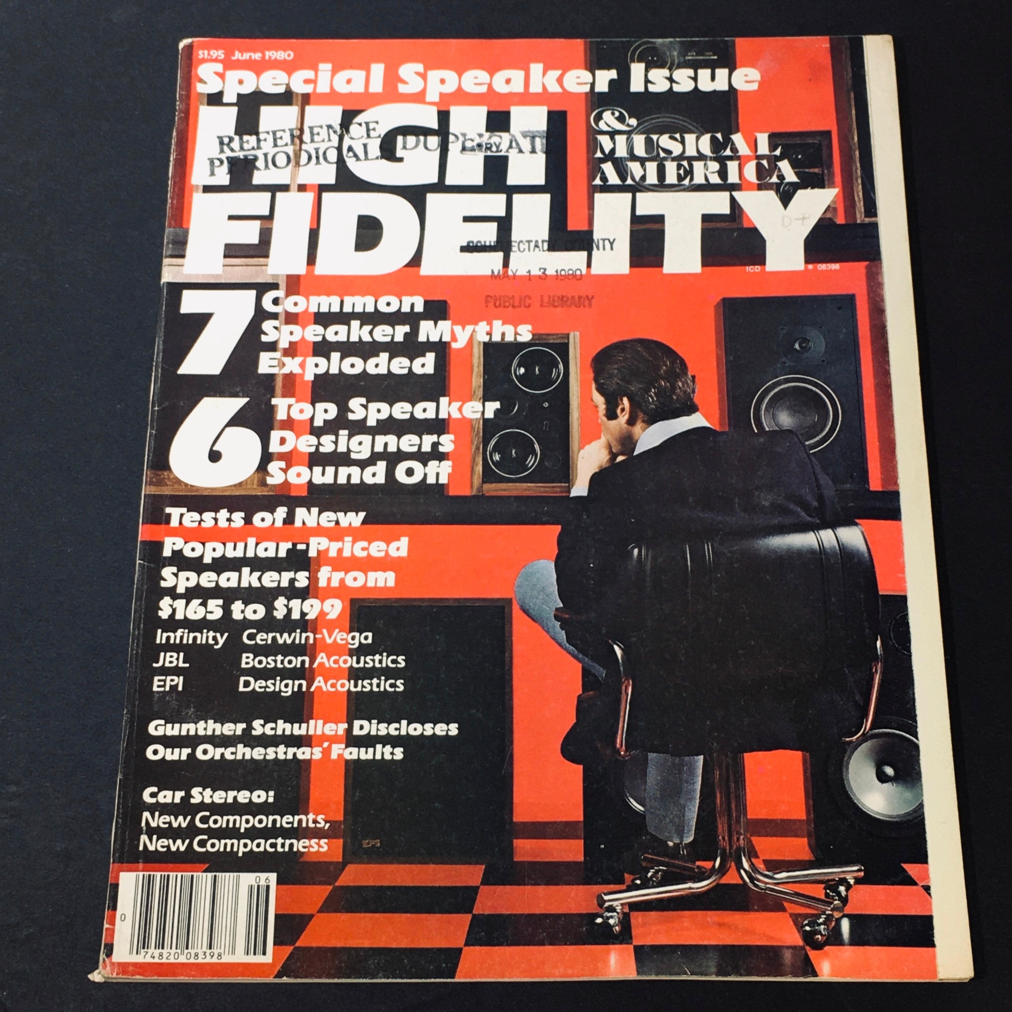 VTG High Fidelity Magazine June 1980 - Gunther Schuller Discloses Orchestras