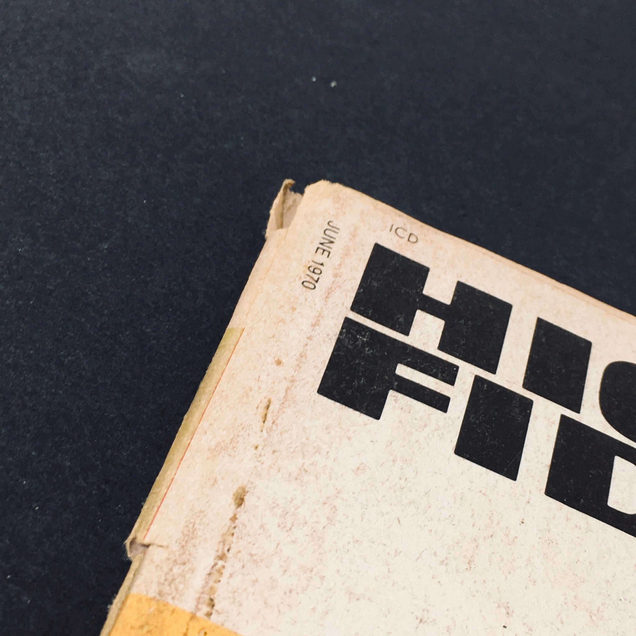 VTG High Fidelity Magazine June 1970 - Glenn Gould Chooses Desert-Island Records