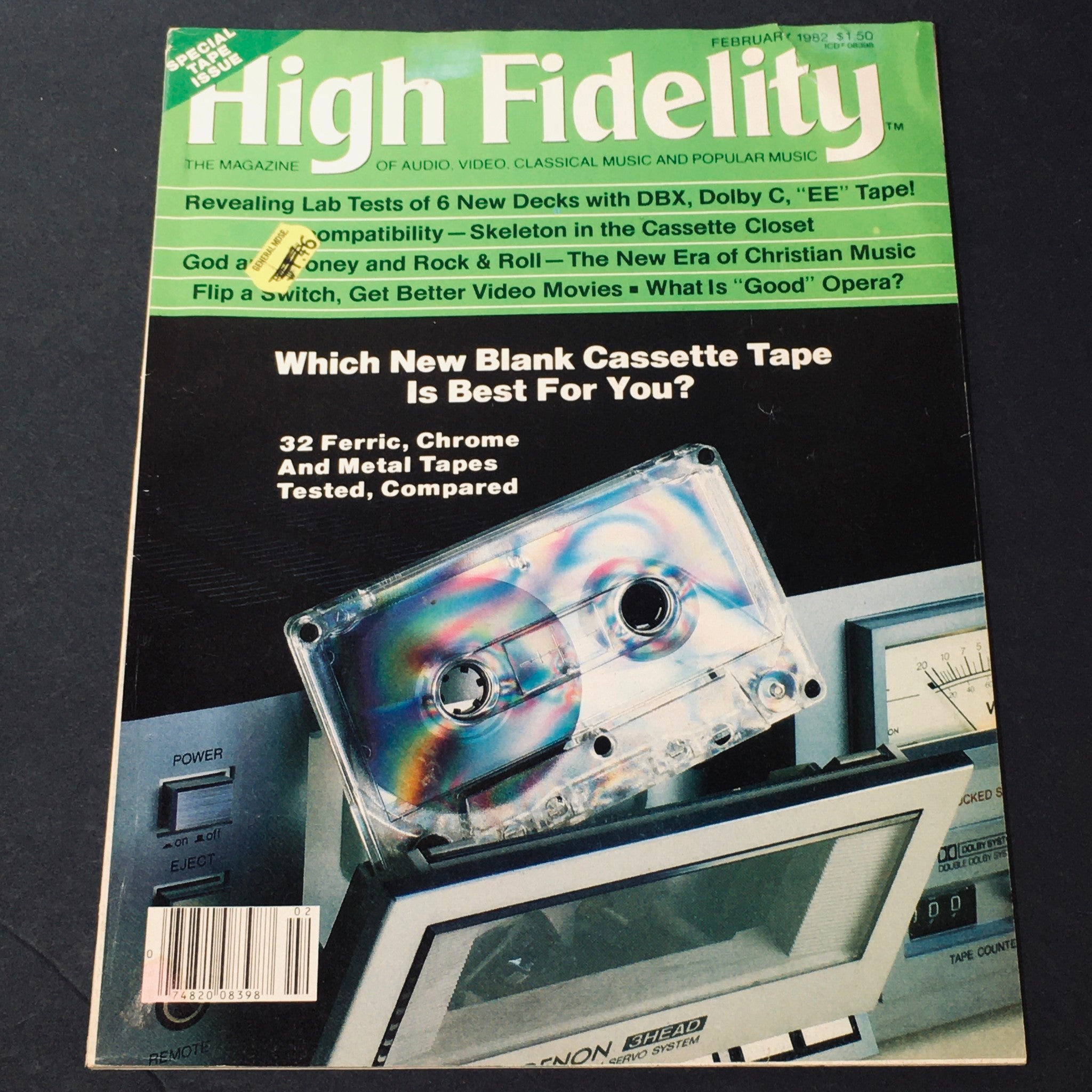 VTG High Fidelity Magazine February 1982 - The New Era of Christian Music