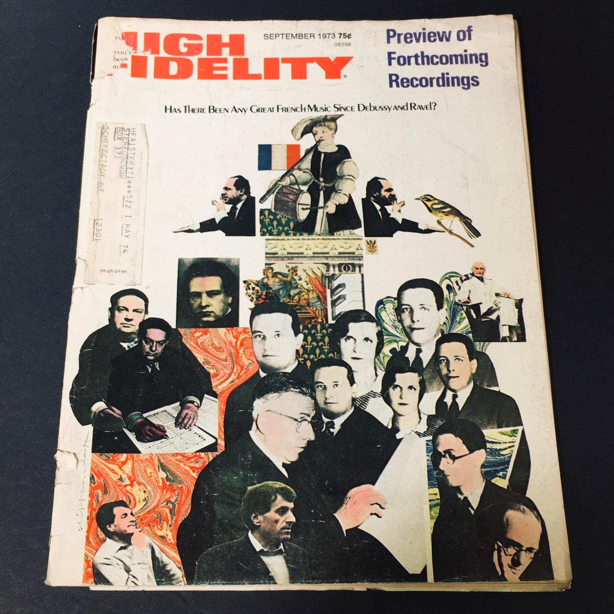 VTG High Fidelity Magazine September 1973 - Preview of Forthcoming Recordings