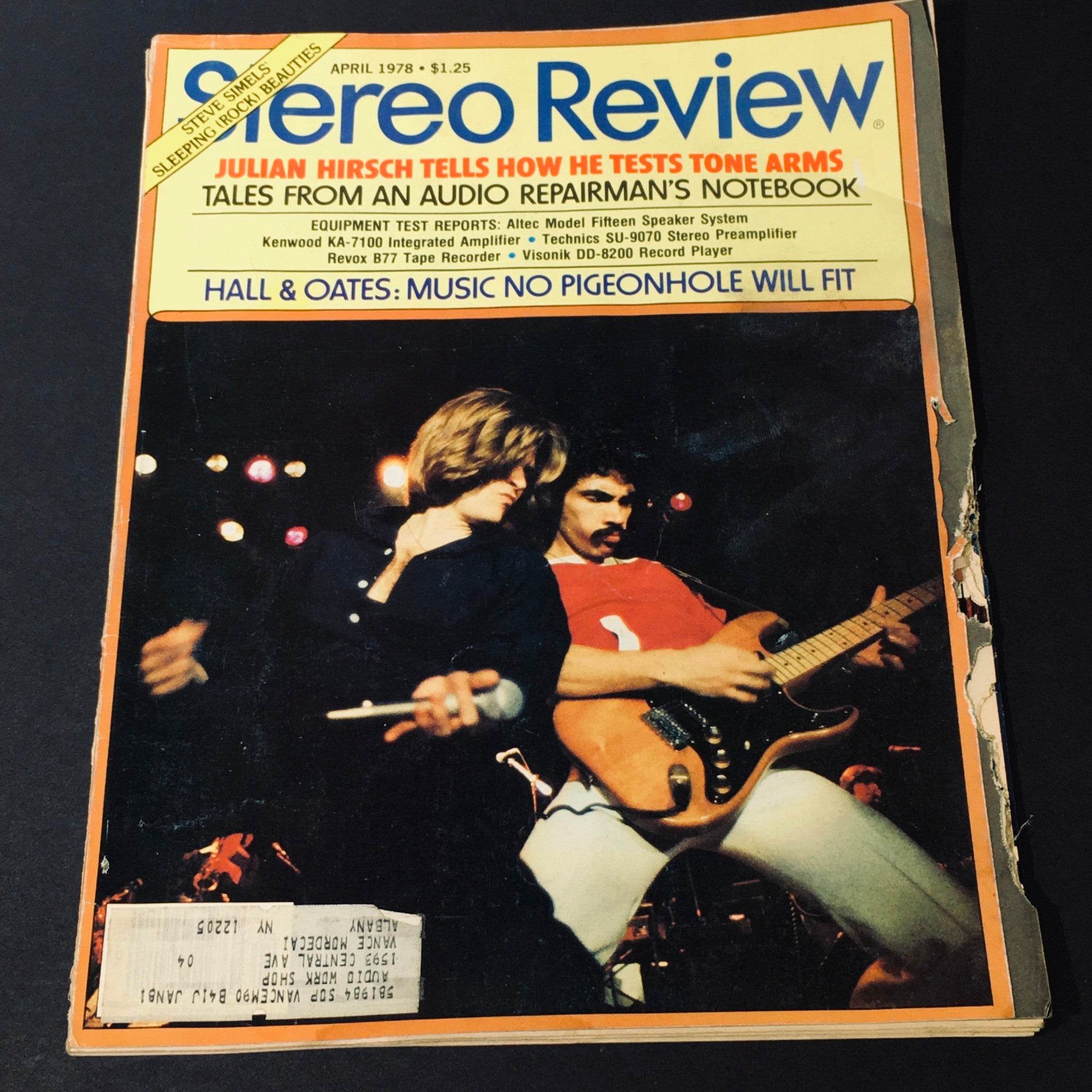 VTG Stereo Review Magazine April 1978 - Hole & Oates Music No Pigeonhole Fits