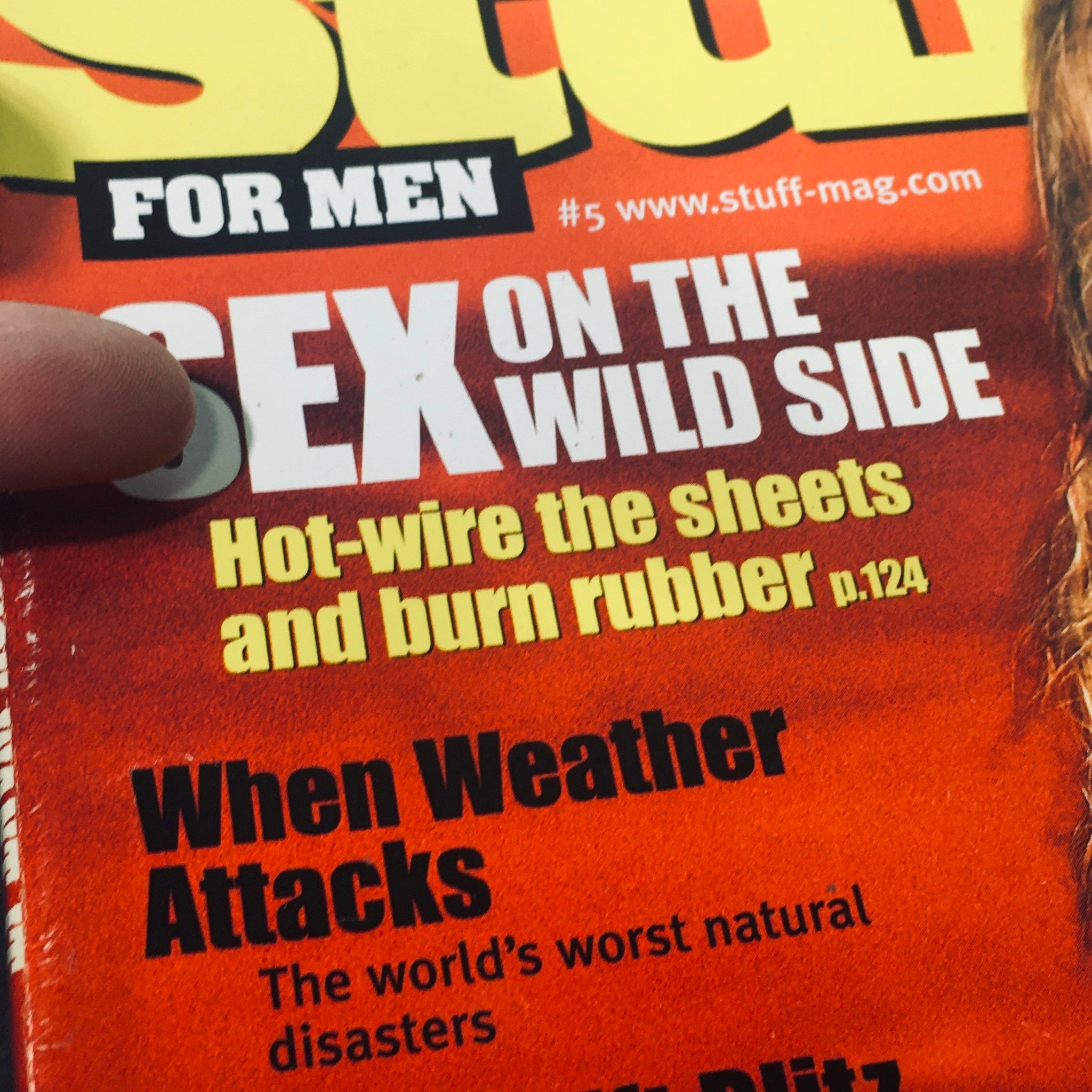 Stuff For Men Magazine January 1999 - Jamie Pressly TV's Sexiest Star / No Label
