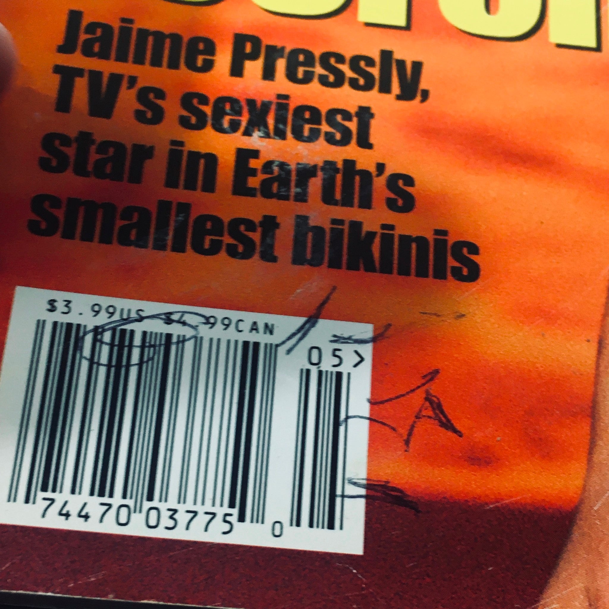 Stuff For Men Magazine January 1999 - Jamie Pressly TV's Sexiest Star / No Label