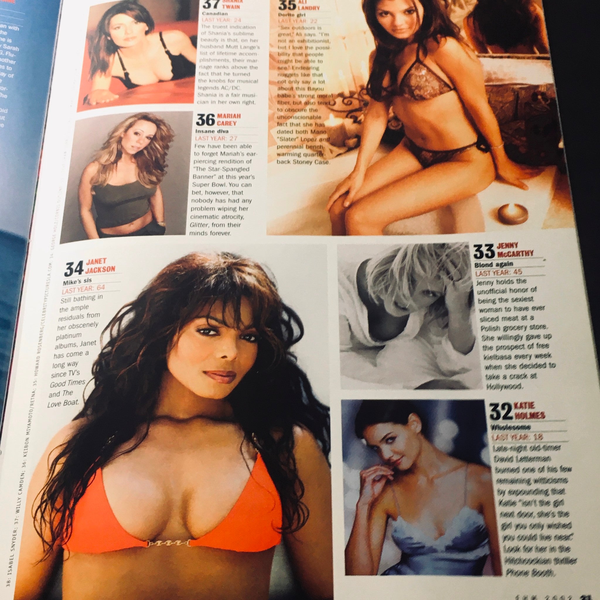 FHM Magazine 2002 - FHM 100 Sexiest Women in the World #11 Pamela Anderson