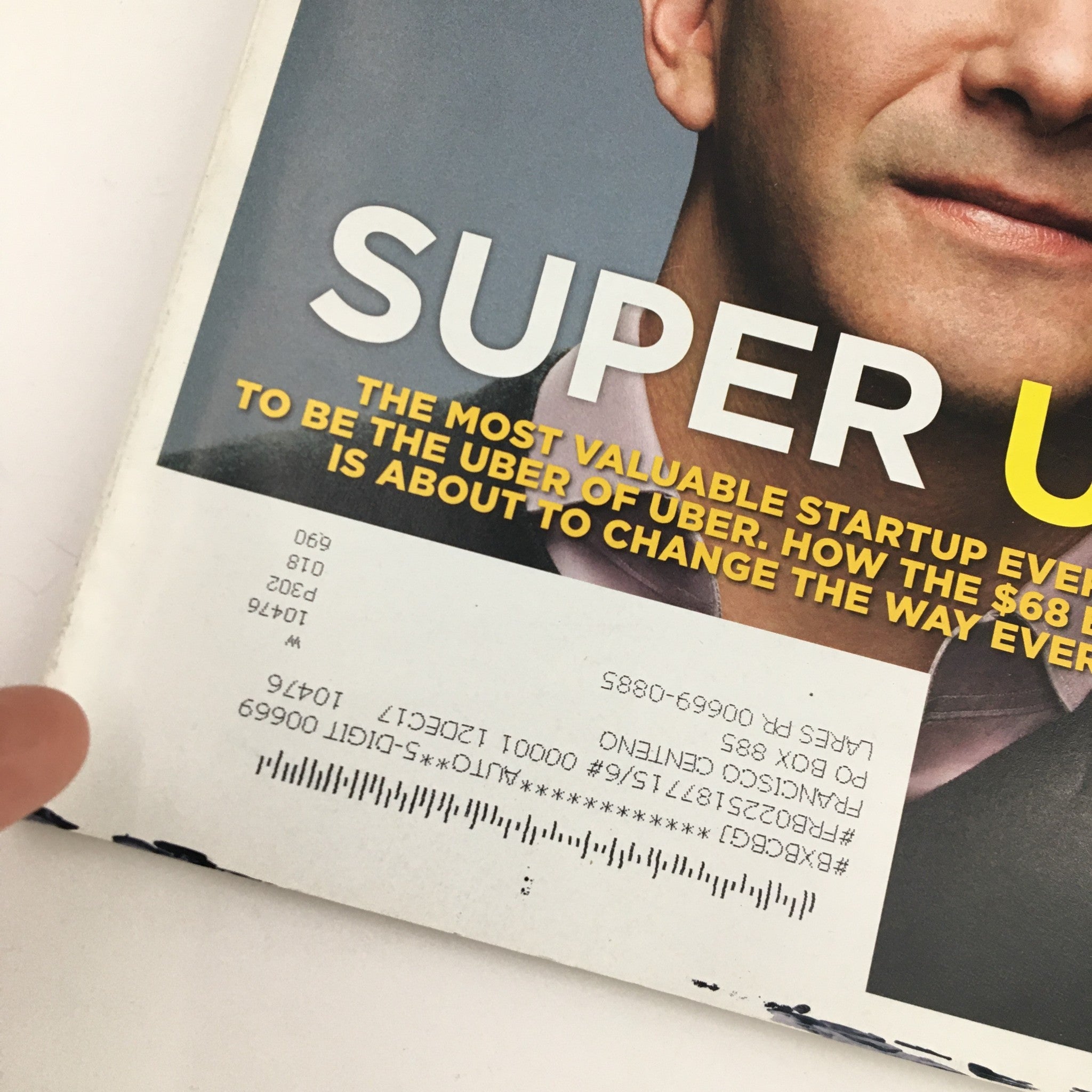 Forbes Magazine December 30 2016 Super Uber Travis Kalanick