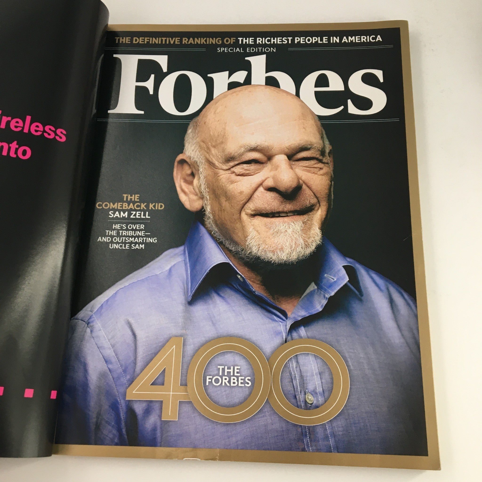 Forbes Magazine October 7 2013 The Father Figure Warren Buffet & The Forbes 400