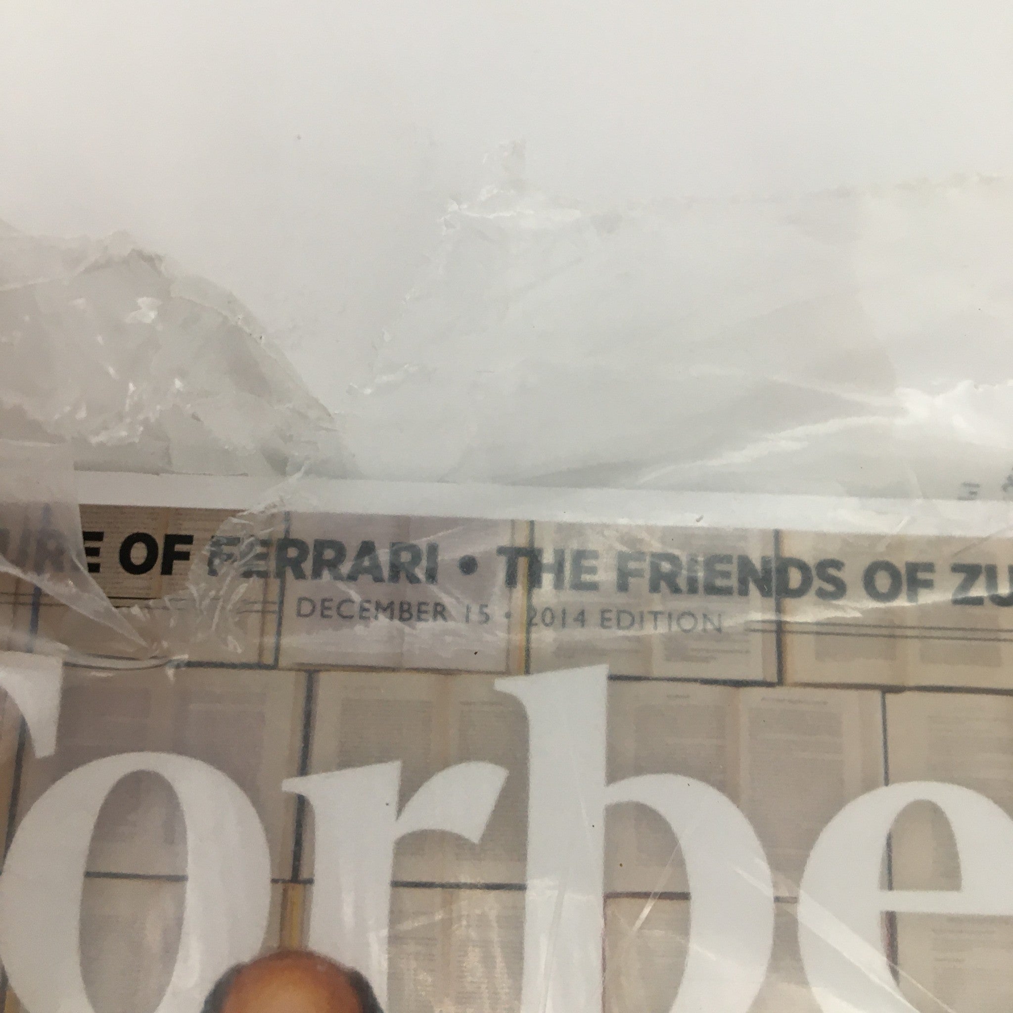 Forbes Magazine December 15 2014 Carrie Walton Penner & Michael Wilken Sealed VG