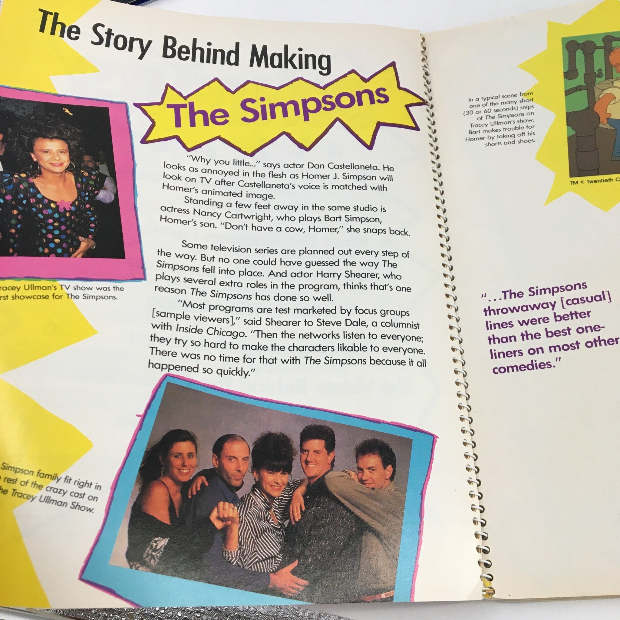 1990 Consumer Guide Presents Simpson Mania The History of TV's First Family