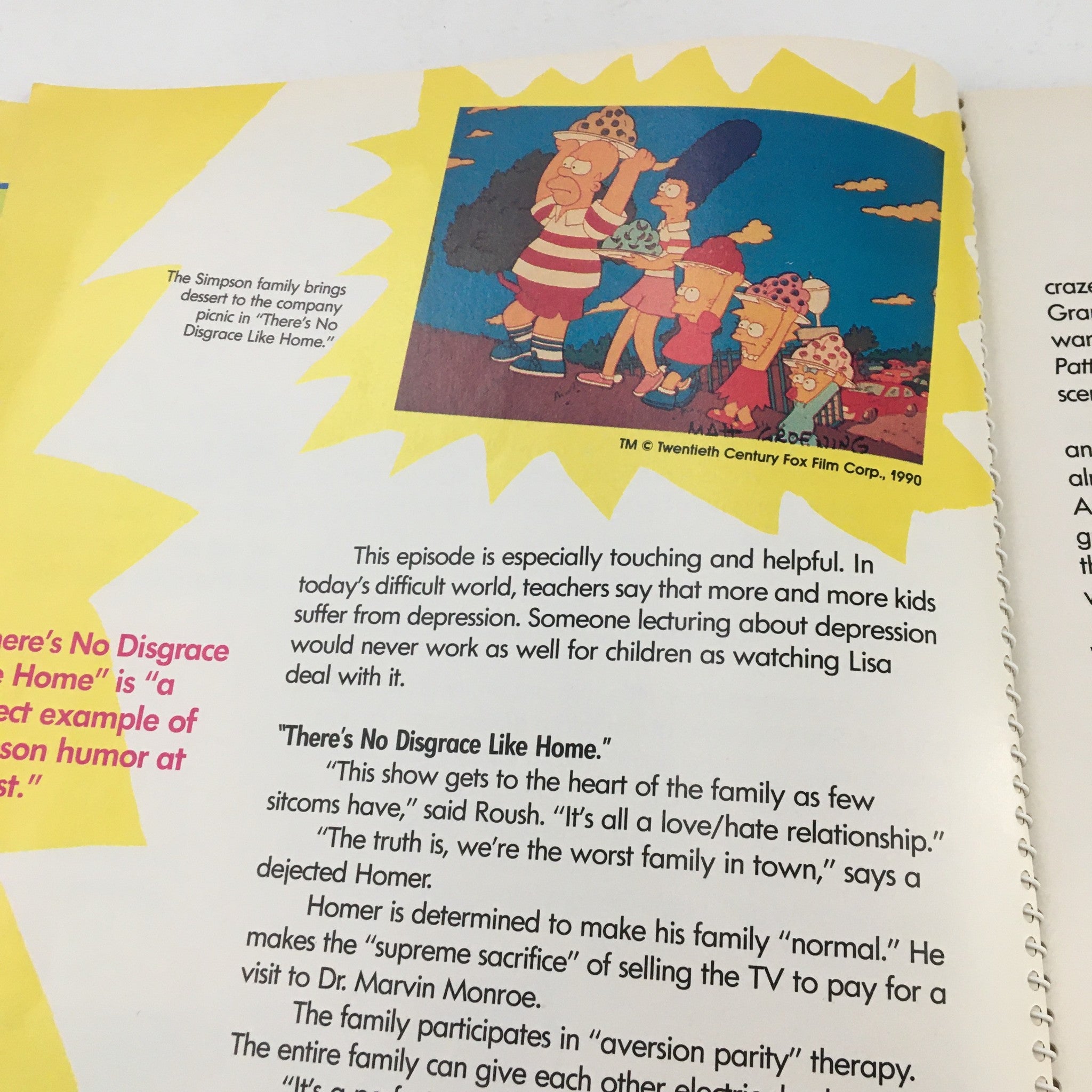 1990 Consumer Guide Presents Simpson Mania The History of TV's First Family