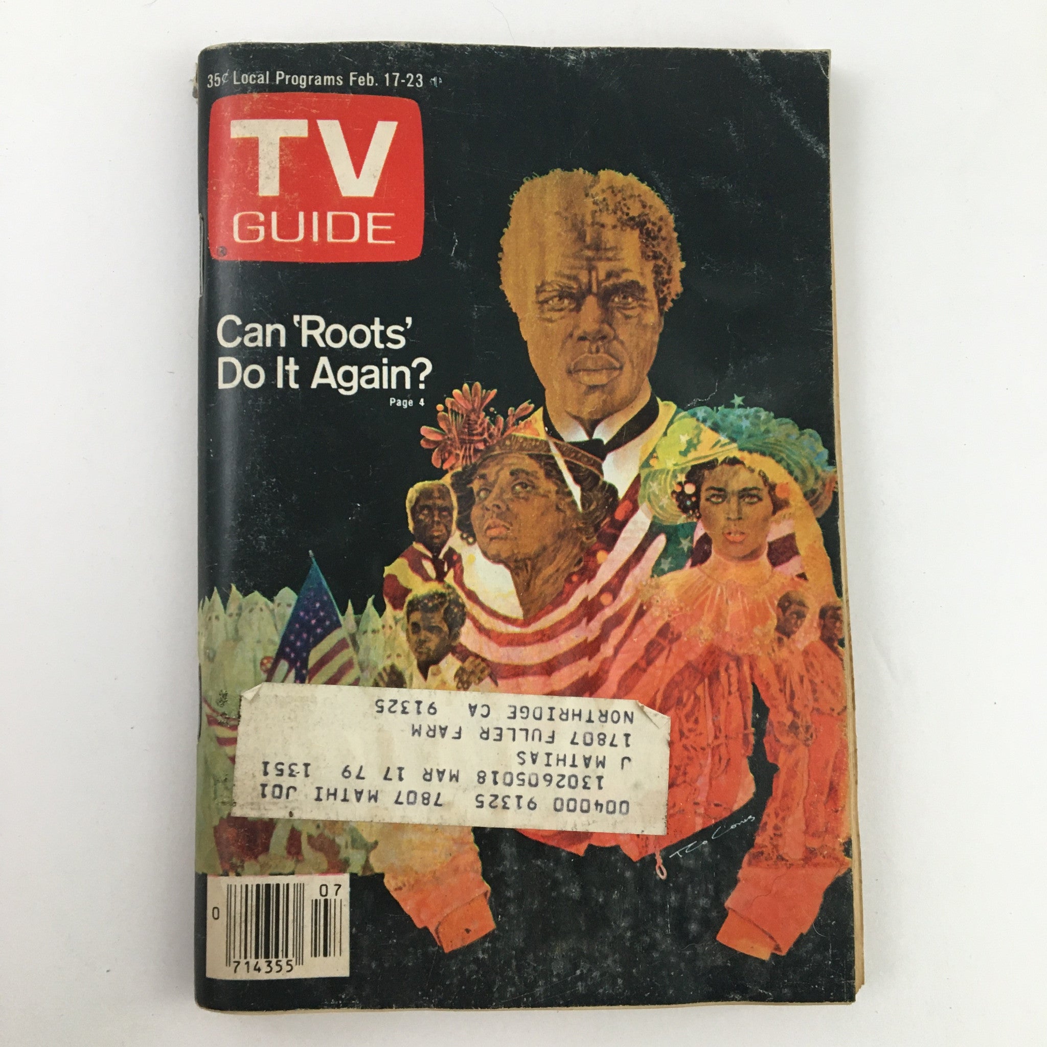 TV Guide Magazine February 17 1979 Can 'Roots' Do It Again by Ted C L.A. Edition