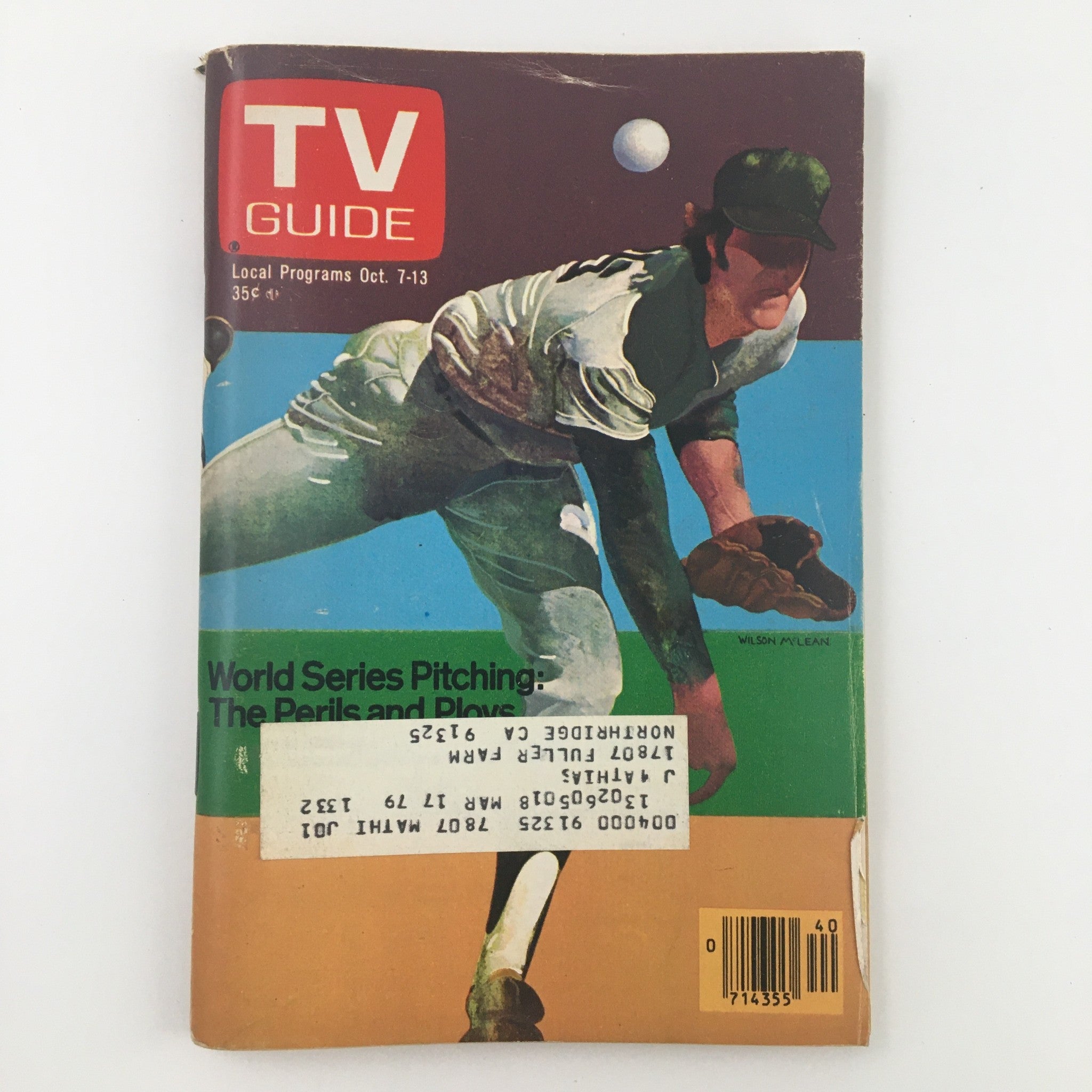 TV Guide Magazine October 7 1978 Pitching The Perils and Ploys L.A. Edition