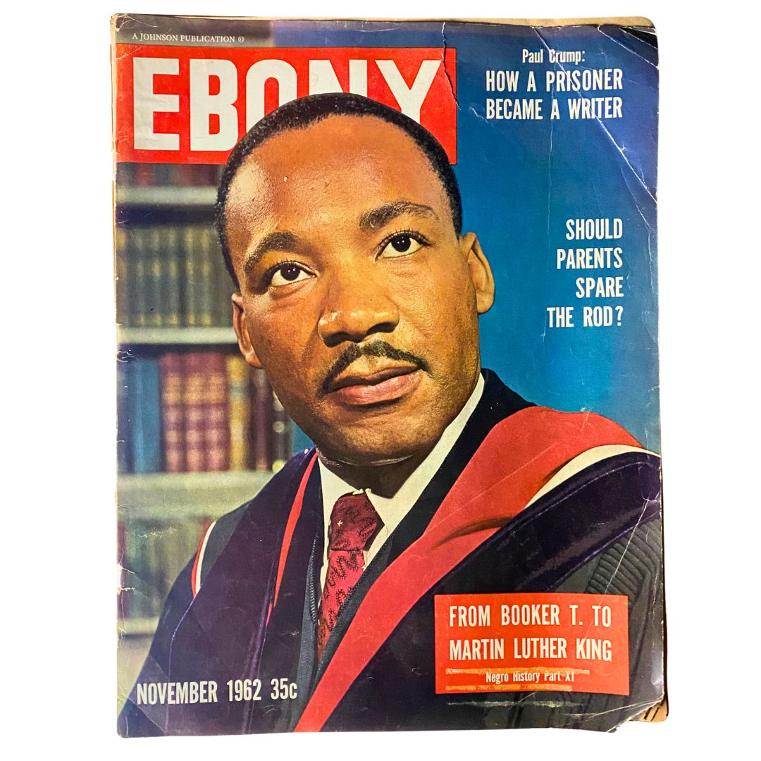 VTG Ebony Magazine November 1962 Vol 18 No. 1 Martin Luther King GD Interior