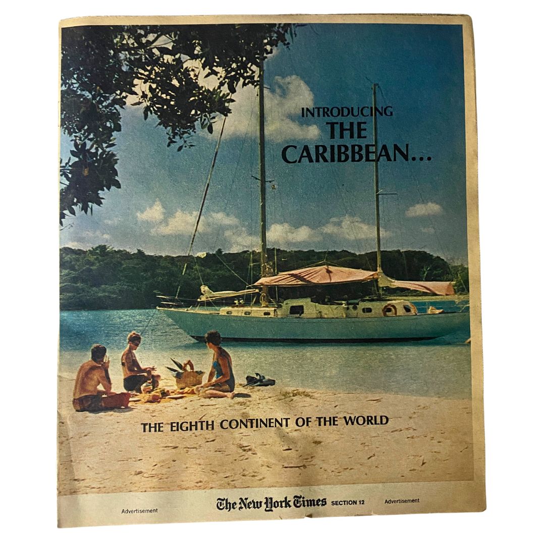 The New York Times Magazine Section 12 The Caribbean, 8th Continent No Label