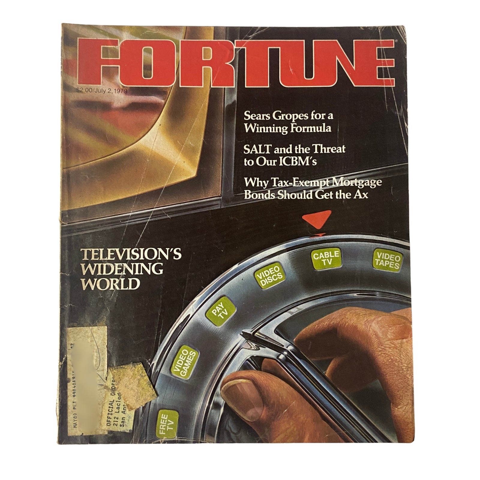 Fortune Magazine July 2, 1979 cover featuring a captivating illustration by William Teodecki, highlighting key economic themes of the era.