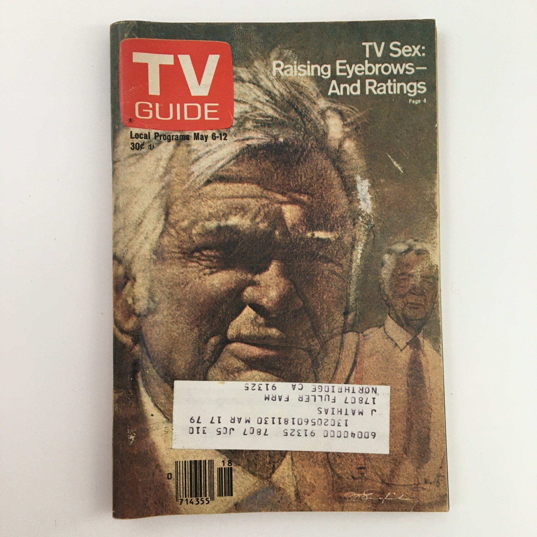 TV Guide Magazine May 6 1978 Buddy Ebsen TV Sex Raising Eyebrows L.A. Edition