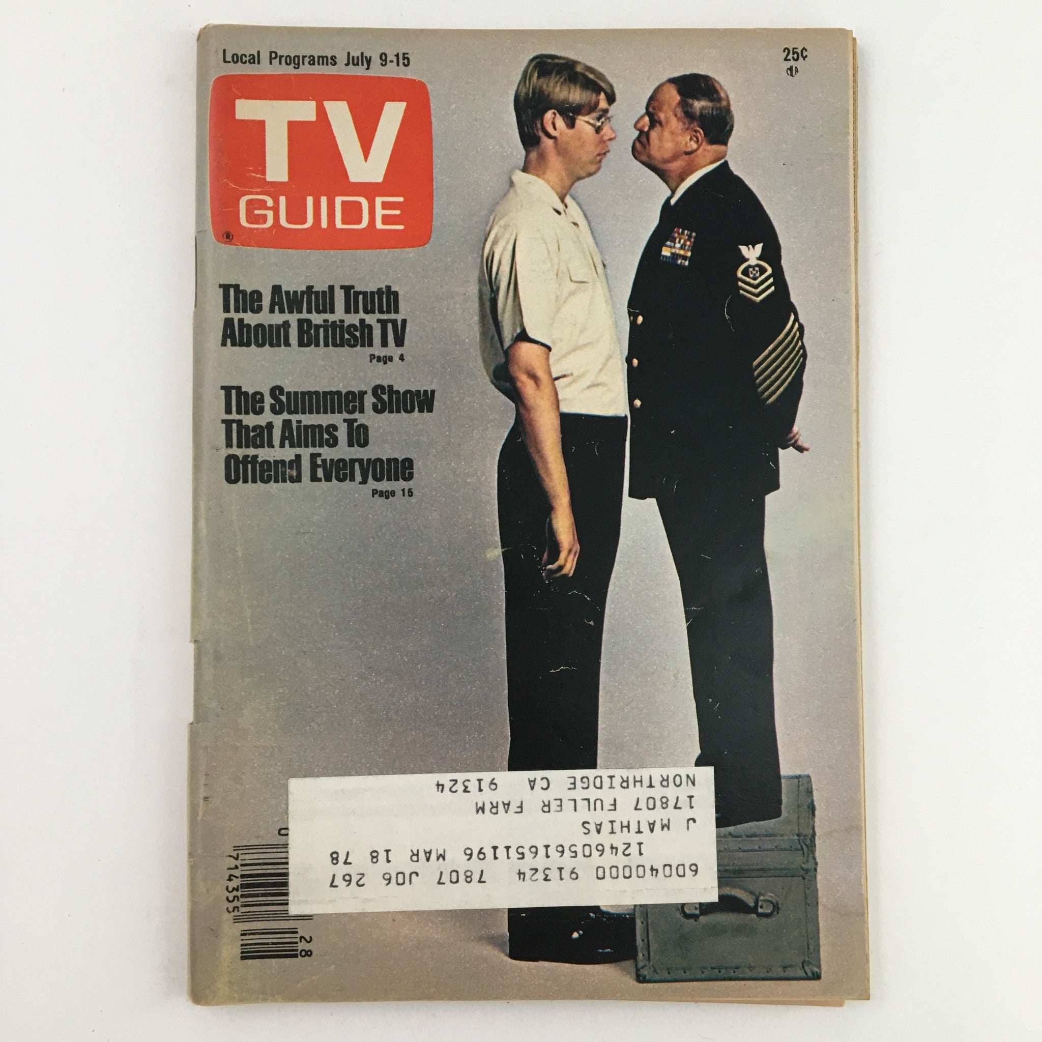 TV Guide Magazine July 9 1977 Peter Isacksen and Don Rickles L.A. Edition