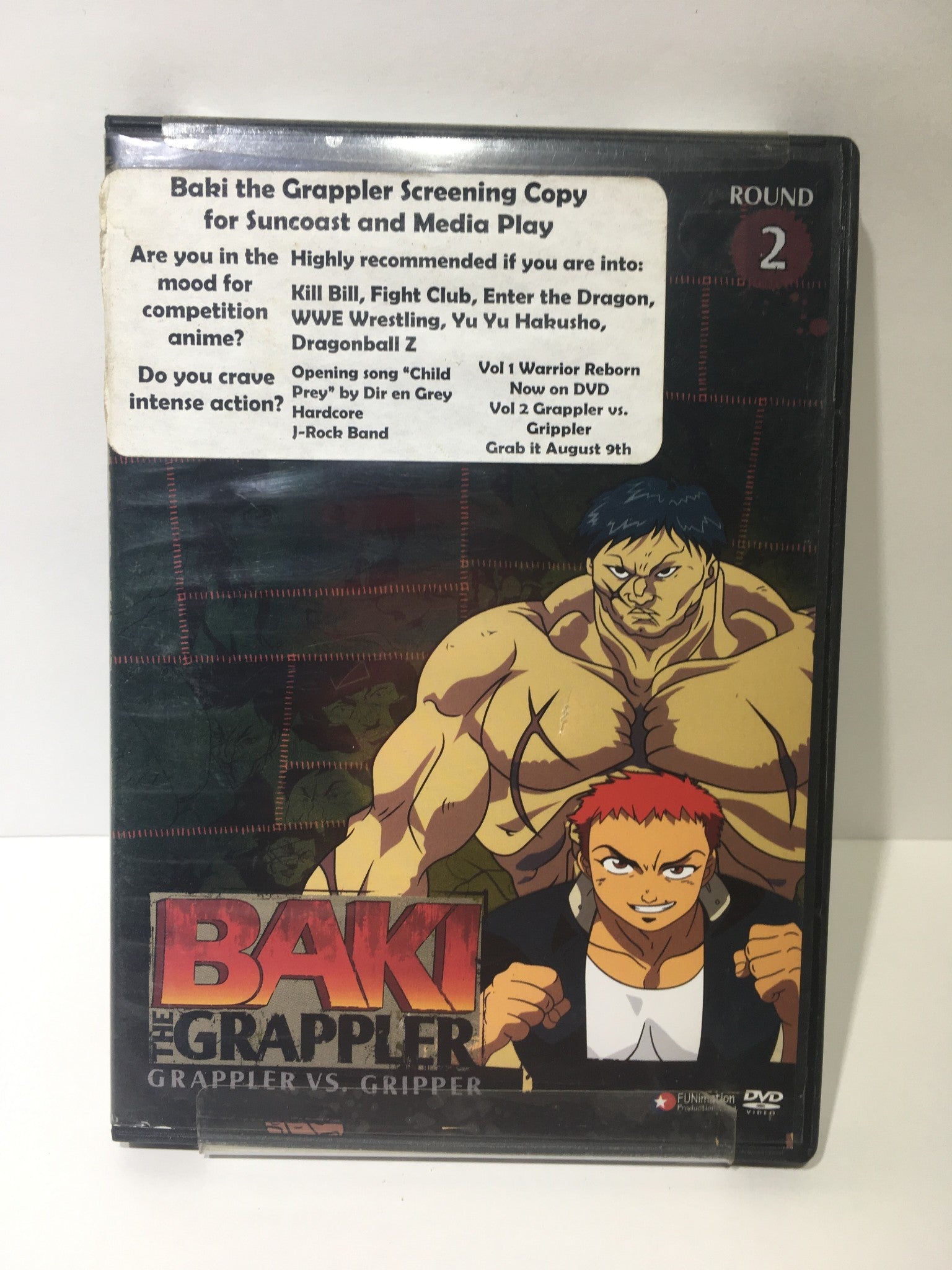 Baki the Grappler, Vol. 2: Grappler vs Grippler, Round 2 (2005) DVD